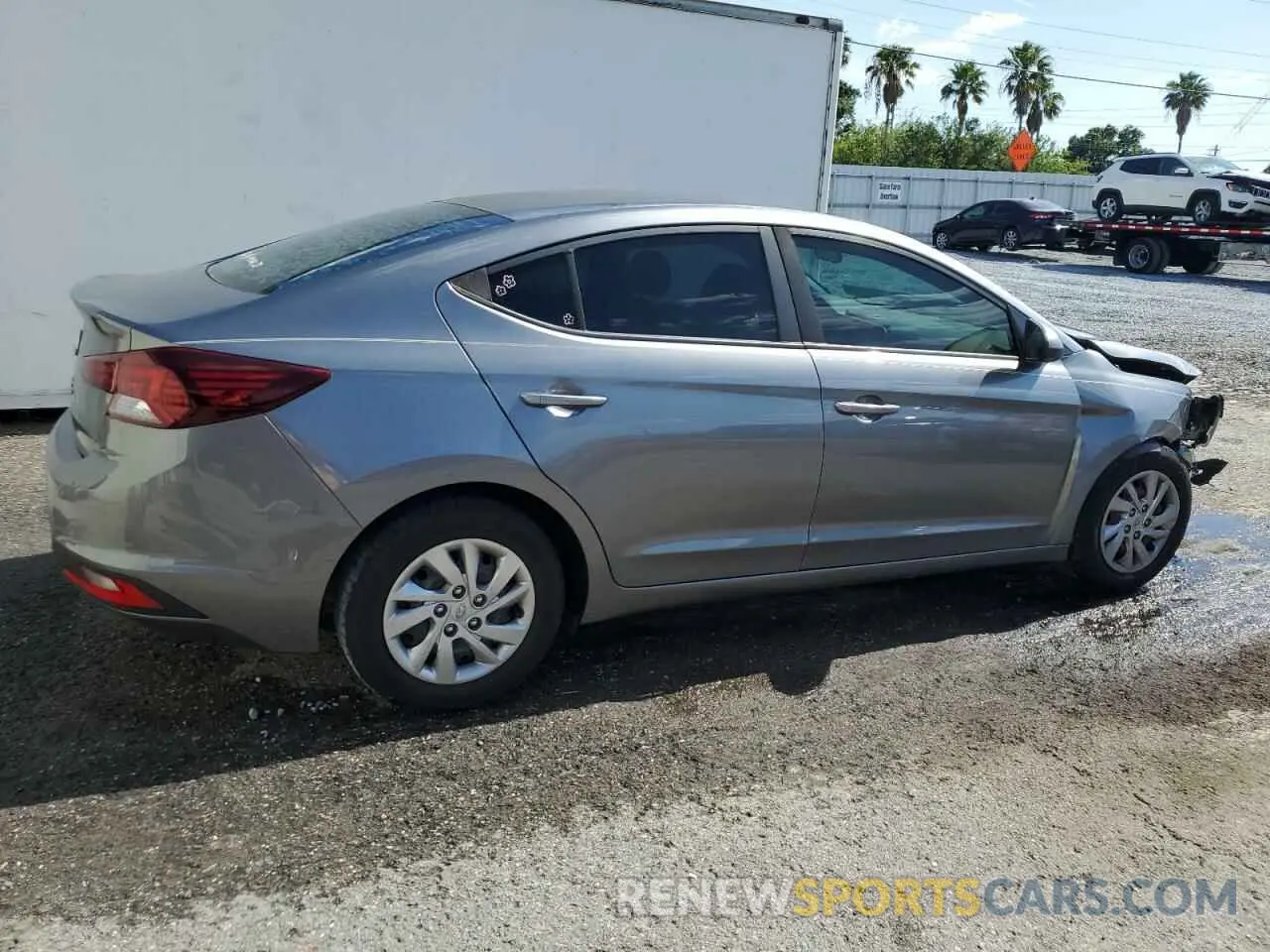 3 fotografías del automóvil dañado 5NPD74LFXKH410606 HYUNDAI ELANTRA 2019