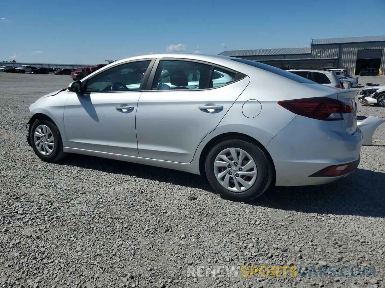 2 fotografías del automóvil dañado 5NPD74LFXKH488688 HYUNDAI ELANTRA 2019