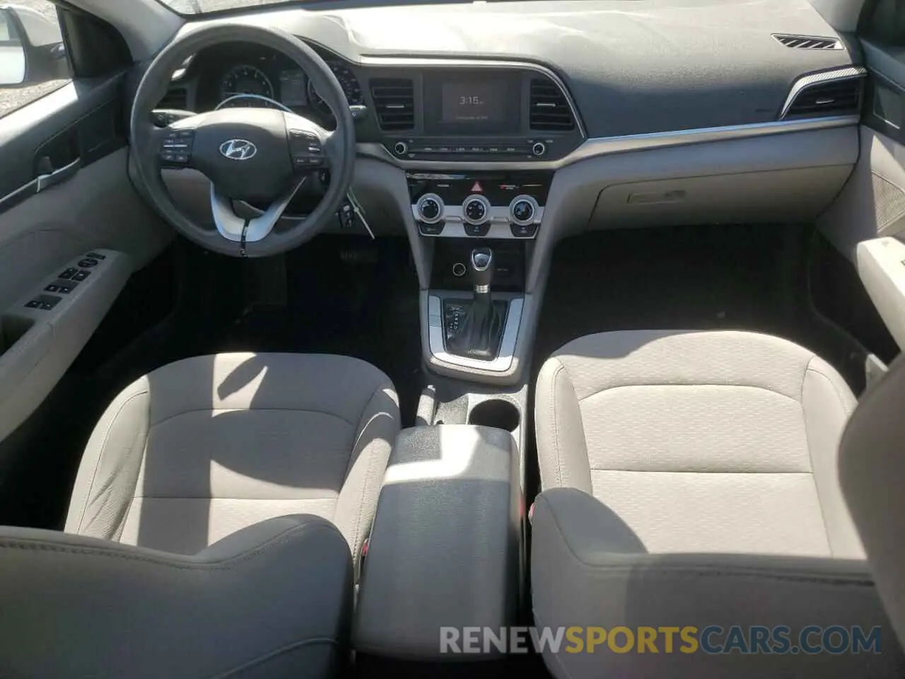 8 fotografías del automóvil dañado 5NPD74LFXKH488688 HYUNDAI ELANTRA 2019
