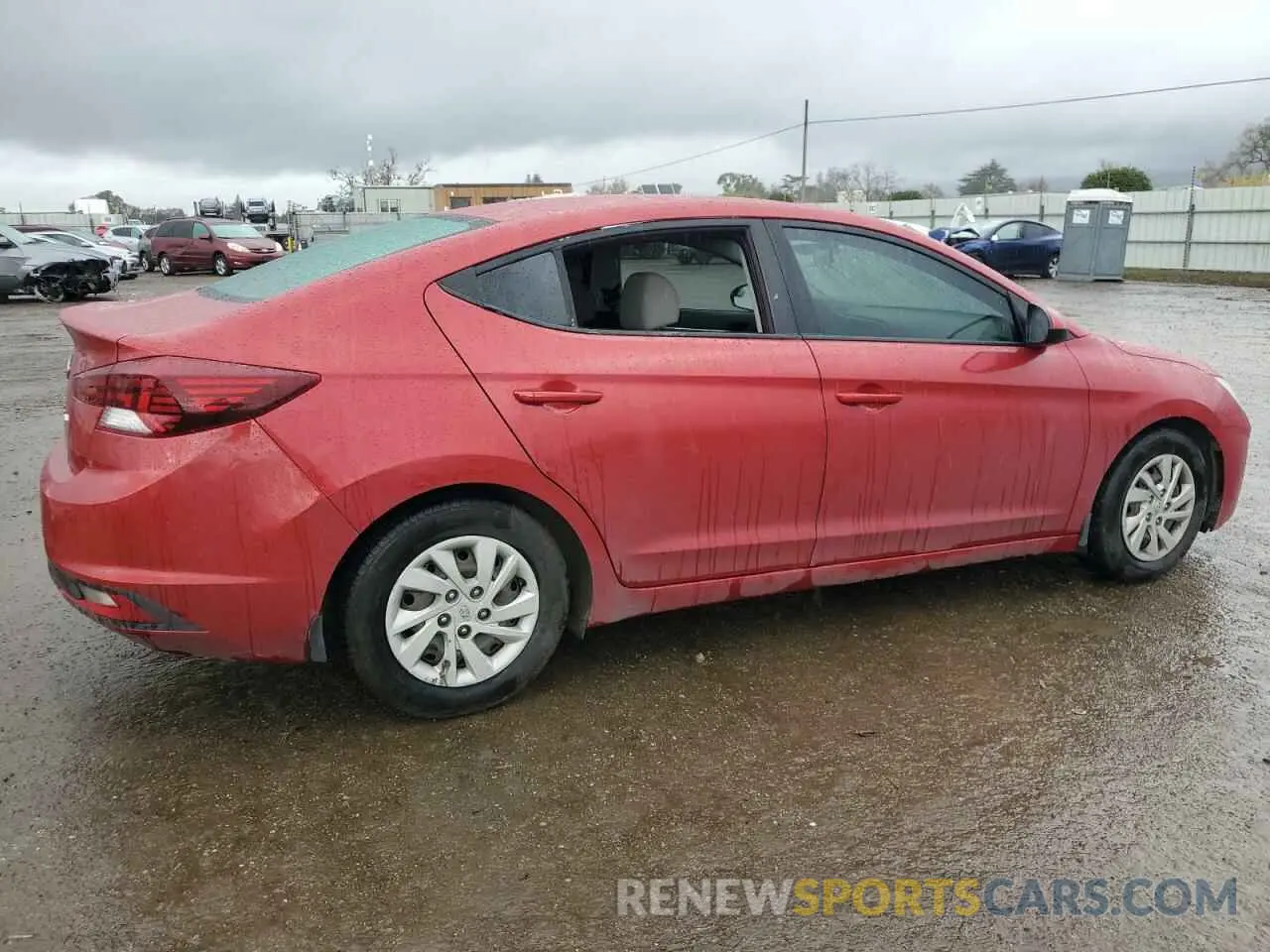 3 fotografías del automóvil dañado 5NPD74LFXKH491266 HYUNDAI ELANTRA 2019