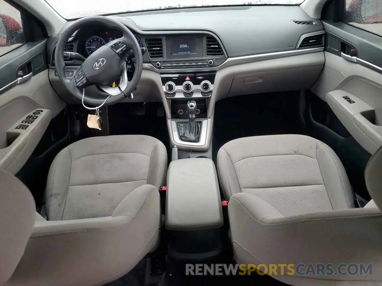 8 fotografías del automóvil dañado 5NPD74LFXKH491266 HYUNDAI ELANTRA 2019
