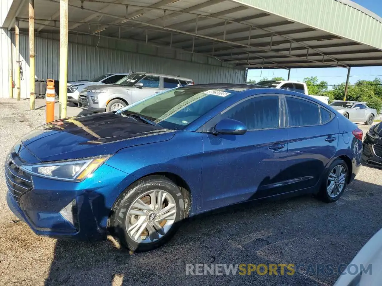 1 fotografías del automóvil dañado 5NPD84LF0KH411910 HYUNDAI ELANTRA 2019