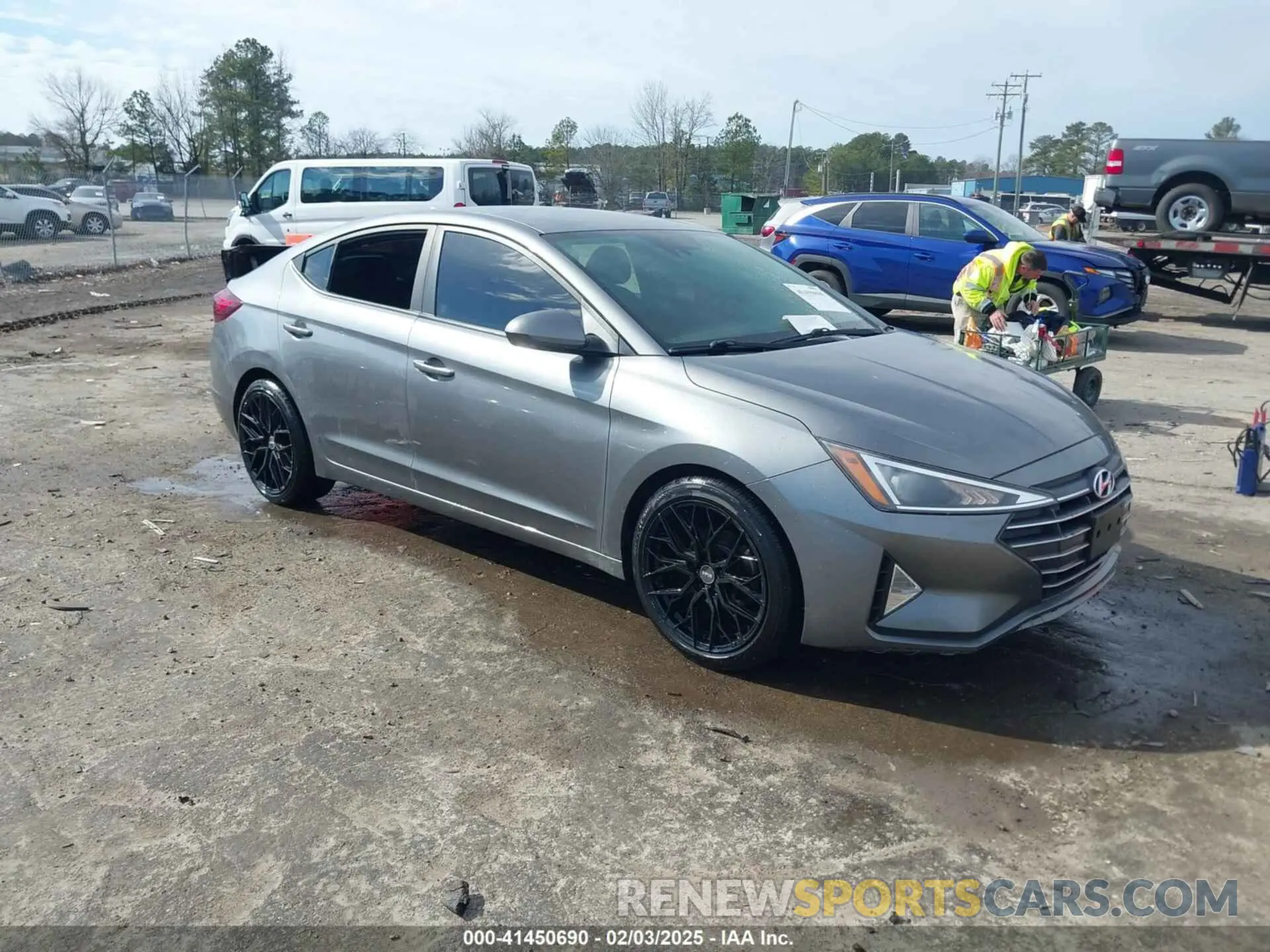 1 fotografías del automóvil dañado 5NPD84LF0KH420557 HYUNDAI ELANTRA 2019