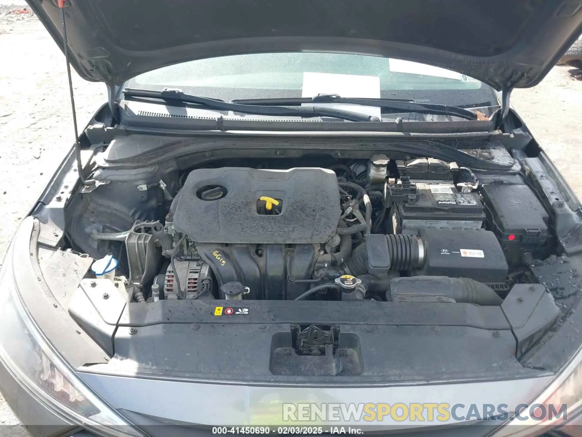 10 fotografías del automóvil dañado 5NPD84LF0KH420557 HYUNDAI ELANTRA 2019