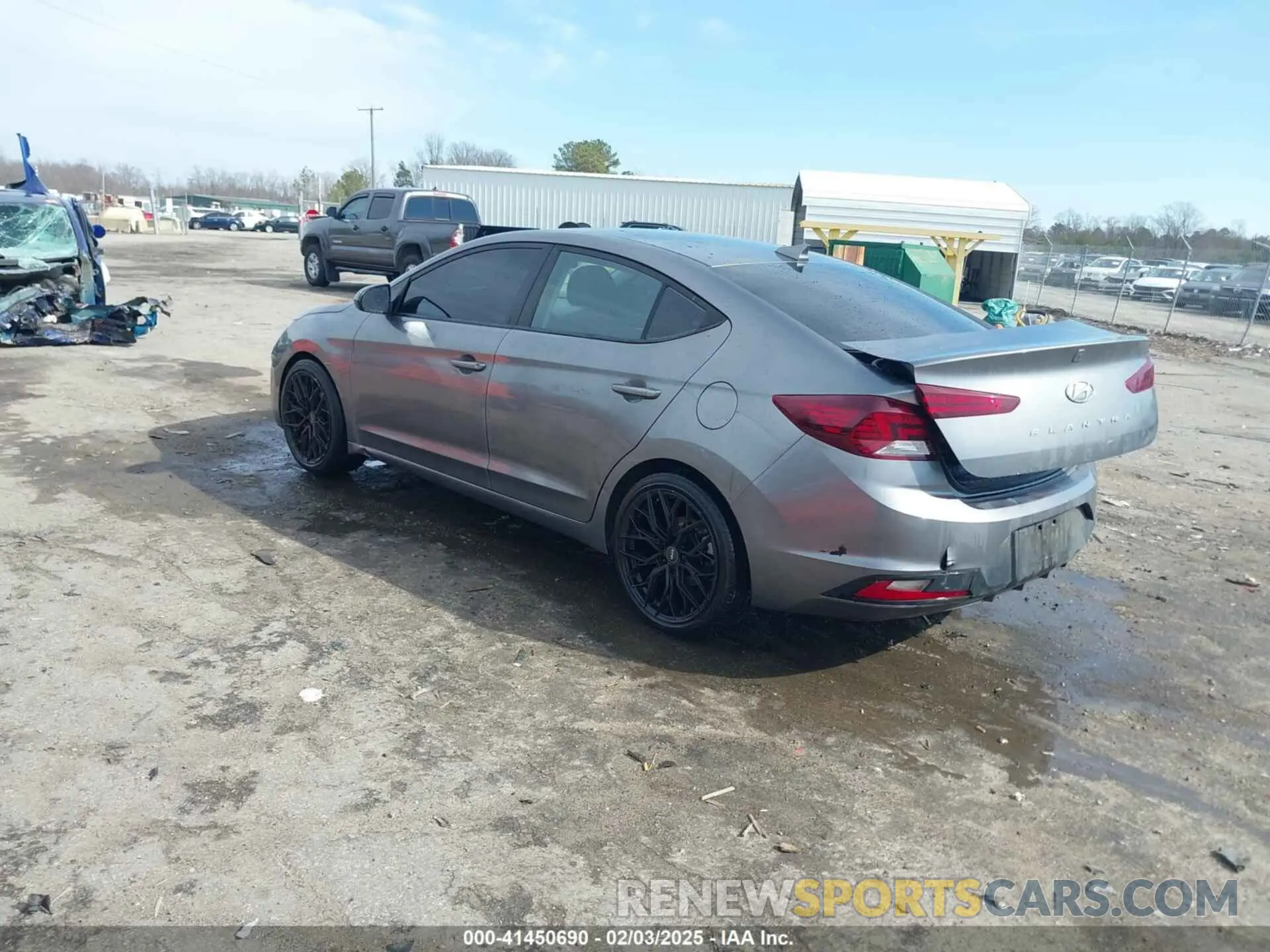 3 fotografías del automóvil dañado 5NPD84LF0KH420557 HYUNDAI ELANTRA 2019