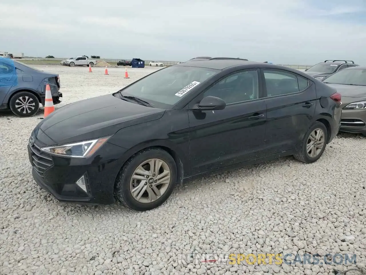 1 fotografías del automóvil dañado 5NPD84LF0KH439223 HYUNDAI ELANTRA 2019