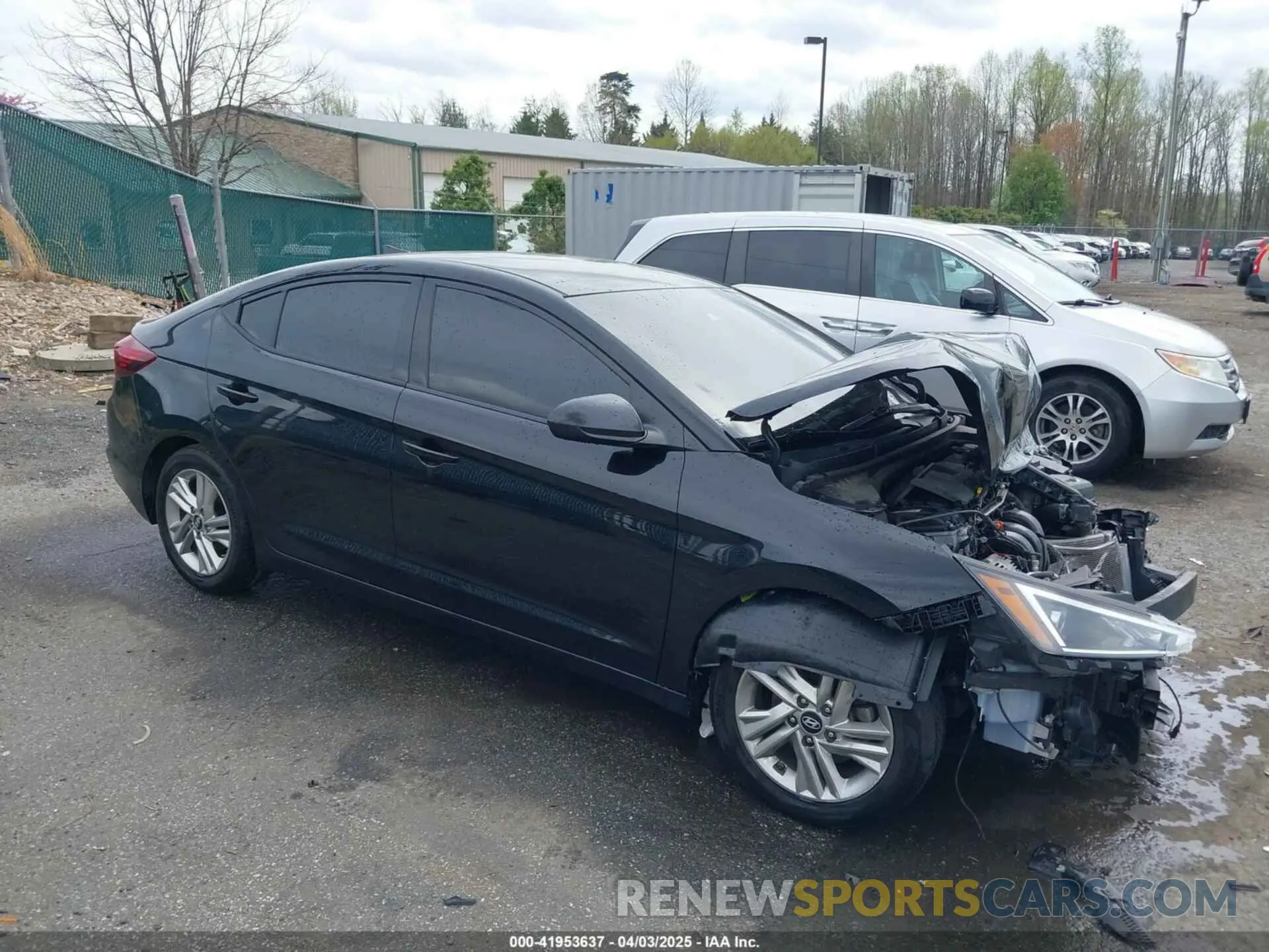 1 fotografías del automóvil dañado 5NPD84LF0KH439996 HYUNDAI ELANTRA 2019