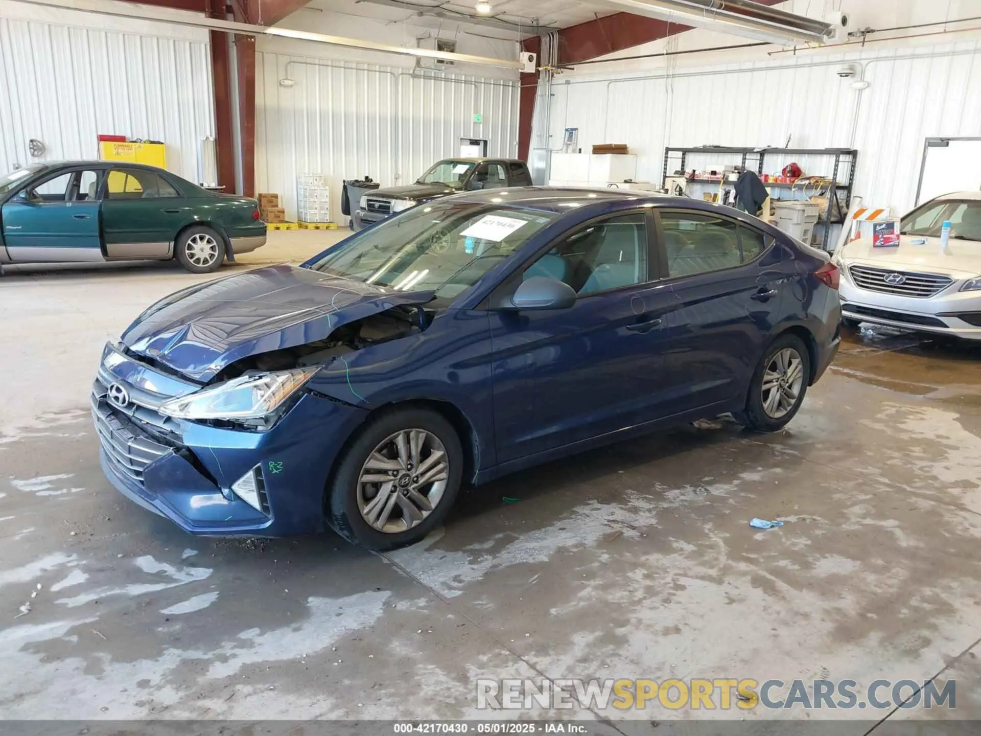 2 fotografías del automóvil dañado 5NPD84LF0KH441473 HYUNDAI ELANTRA 2019