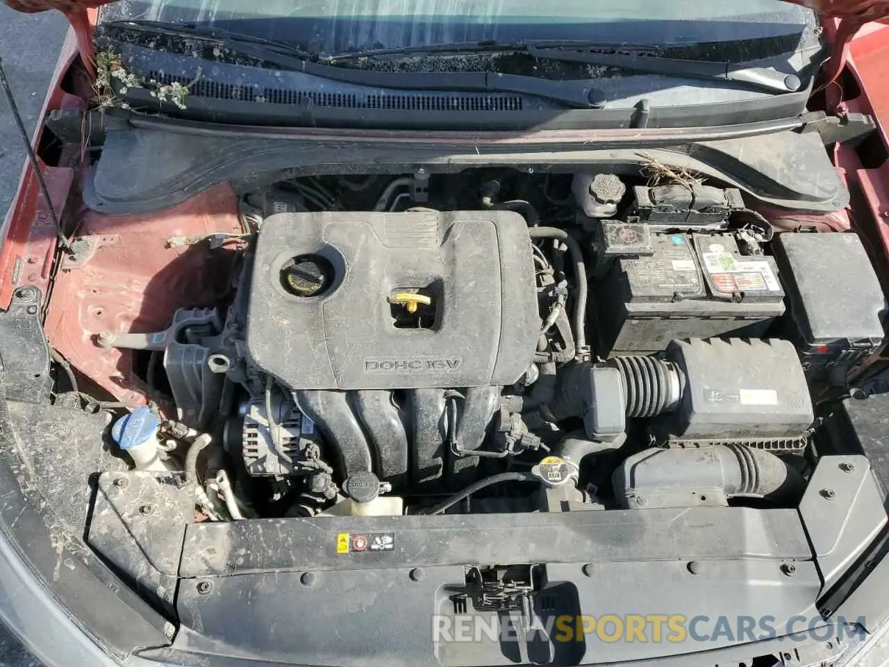 13 fotografías del automóvil dañado 5NPD84LF0KH446026 HYUNDAI ELANTRA 2019