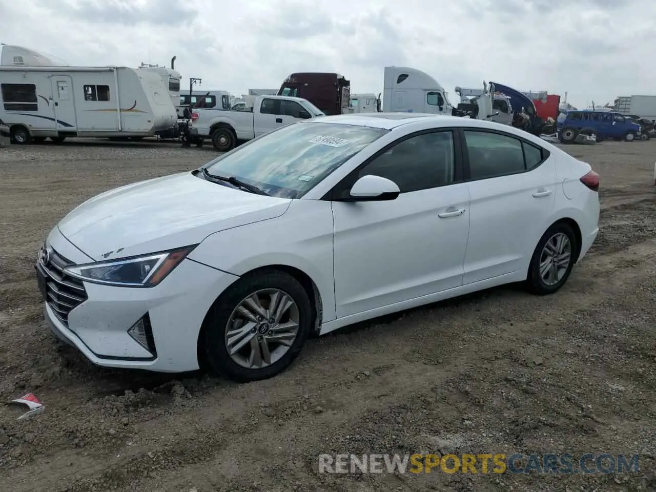 1 fotografías del automóvil dañado 5NPD84LF0KH446379 HYUNDAI ELANTRA 2019