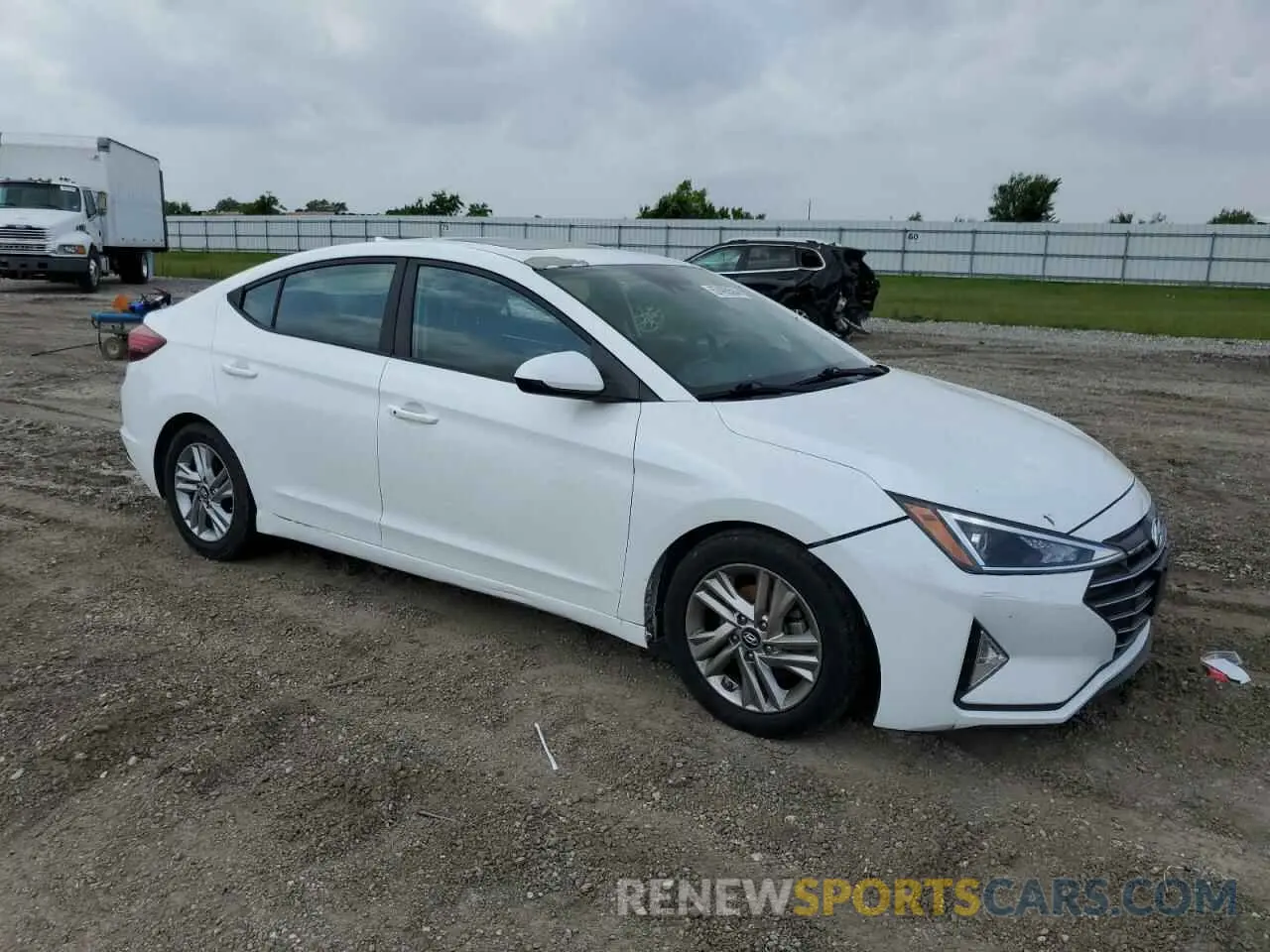 4 fotografías del automóvil dañado 5NPD84LF0KH446379 HYUNDAI ELANTRA 2019