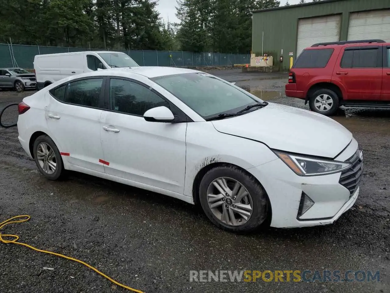 4 fotografías del automóvil dañado 5NPD84LF0KH452182 HYUNDAI ELANTRA 2019