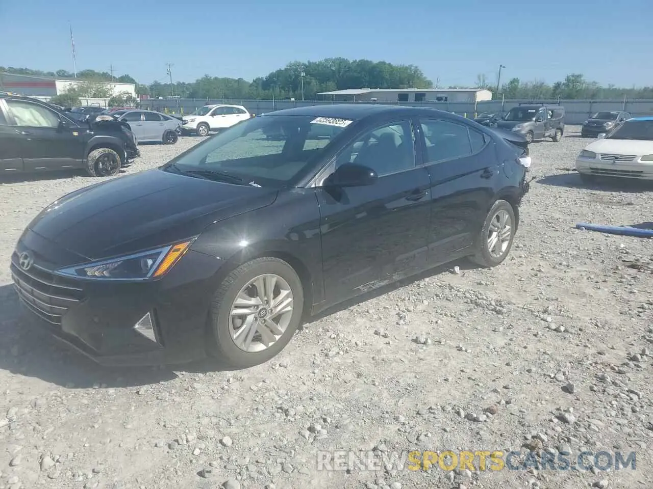 1 fotografías del automóvil dañado 5NPD84LF0KH463165 HYUNDAI ELANTRA 2019