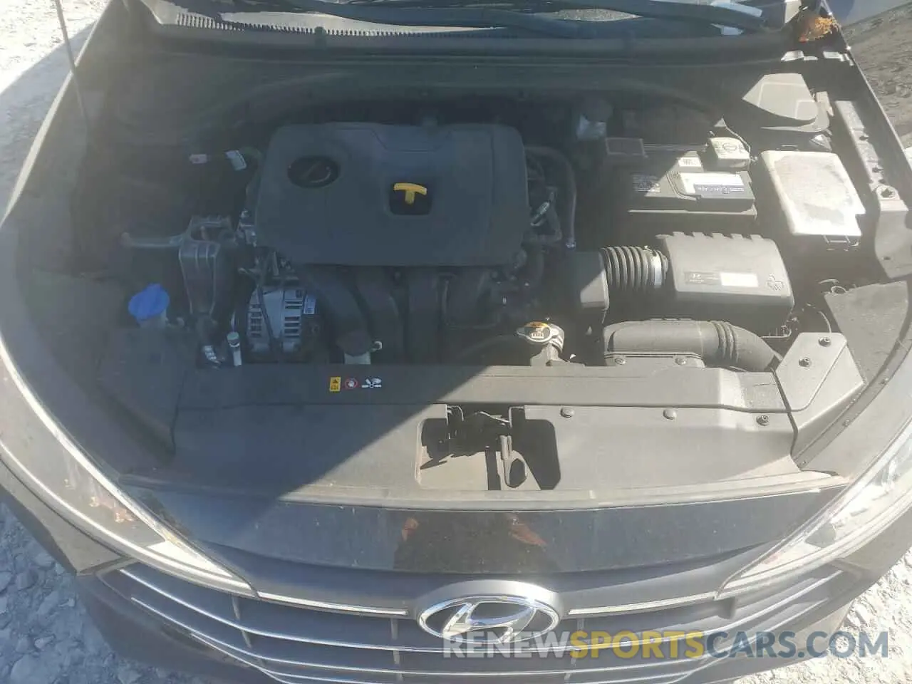 13 fotografías del automóvil dañado 5NPD84LF0KH463165 HYUNDAI ELANTRA 2019