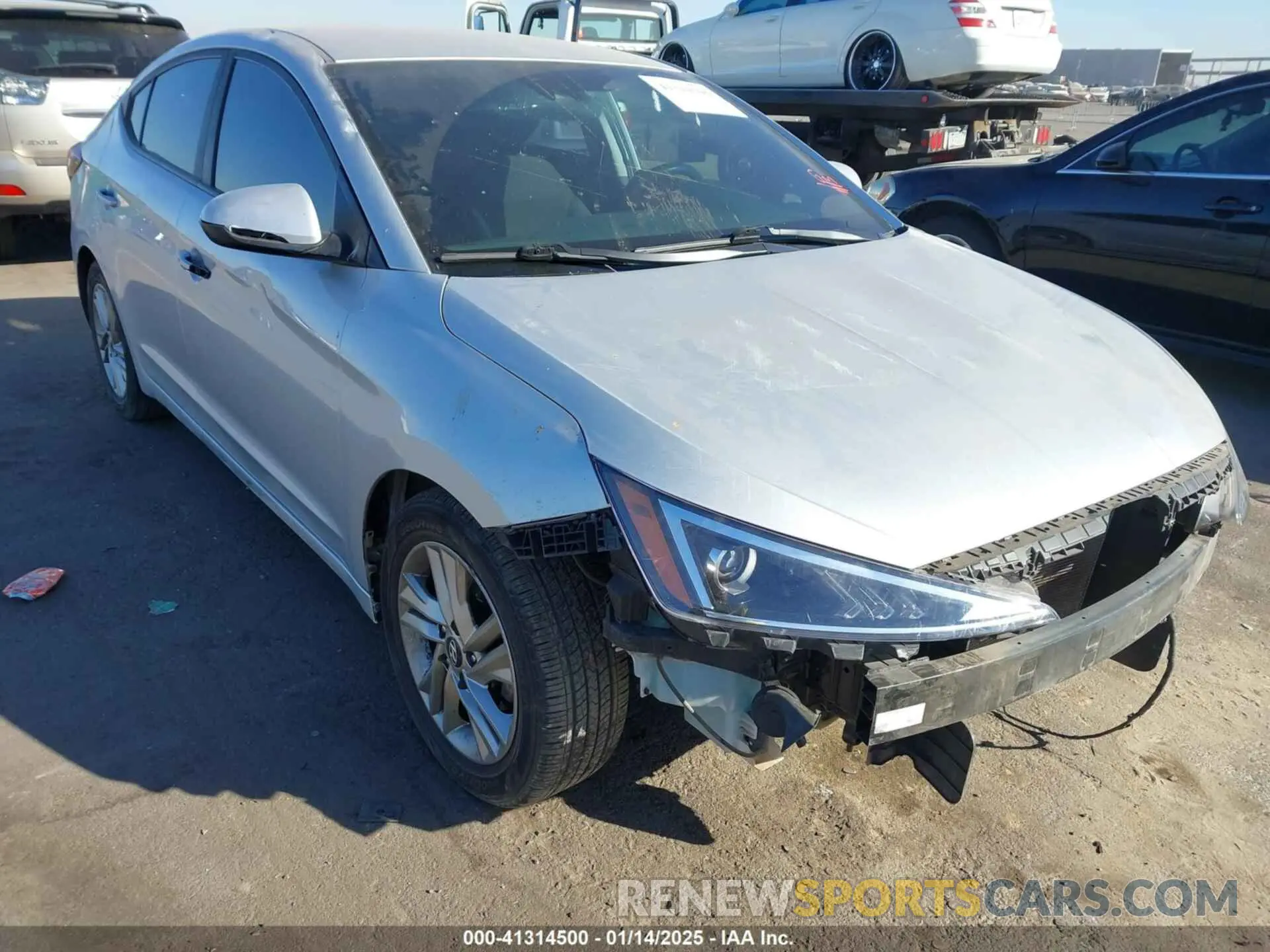 1 fotografías del automóvil dañado 5NPD84LF1KH422978 HYUNDAI ELANTRA 2019