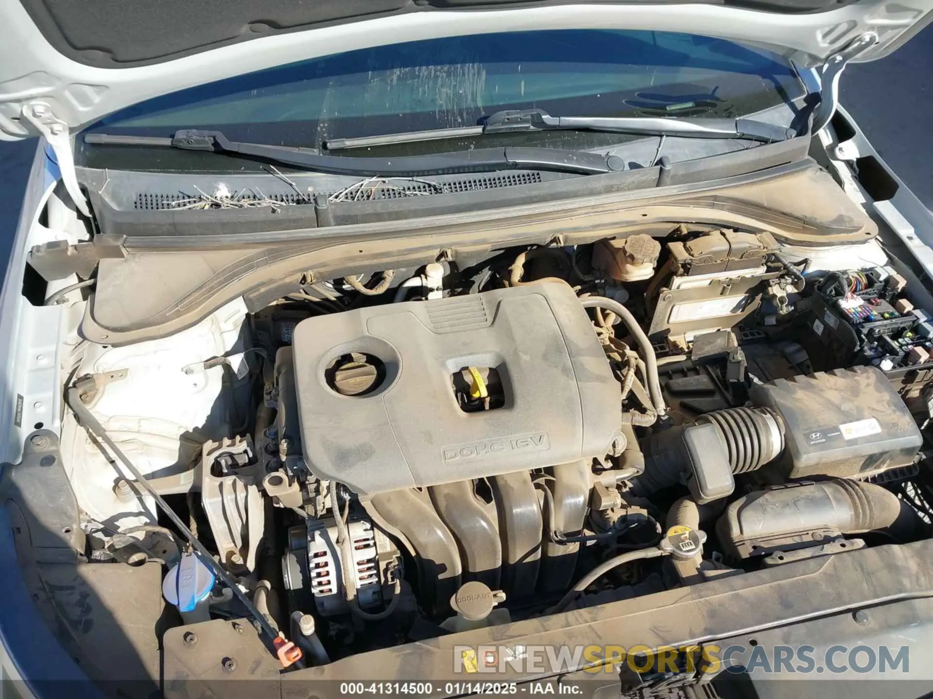 10 fotografías del automóvil dañado 5NPD84LF1KH422978 HYUNDAI ELANTRA 2019