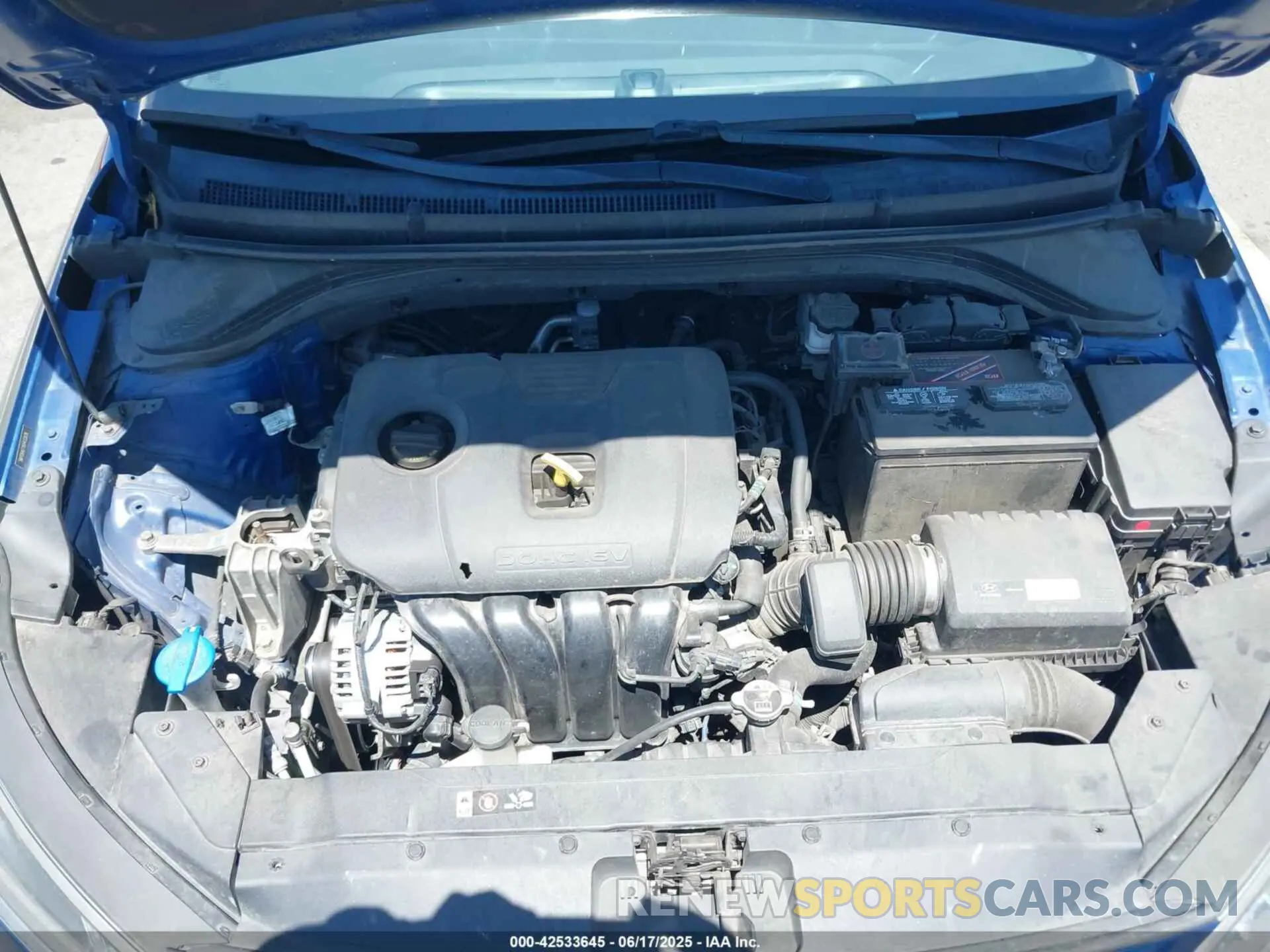 10 fotografías del automóvil dañado 5NPD84LF1KH433978 HYUNDAI ELANTRA 2019