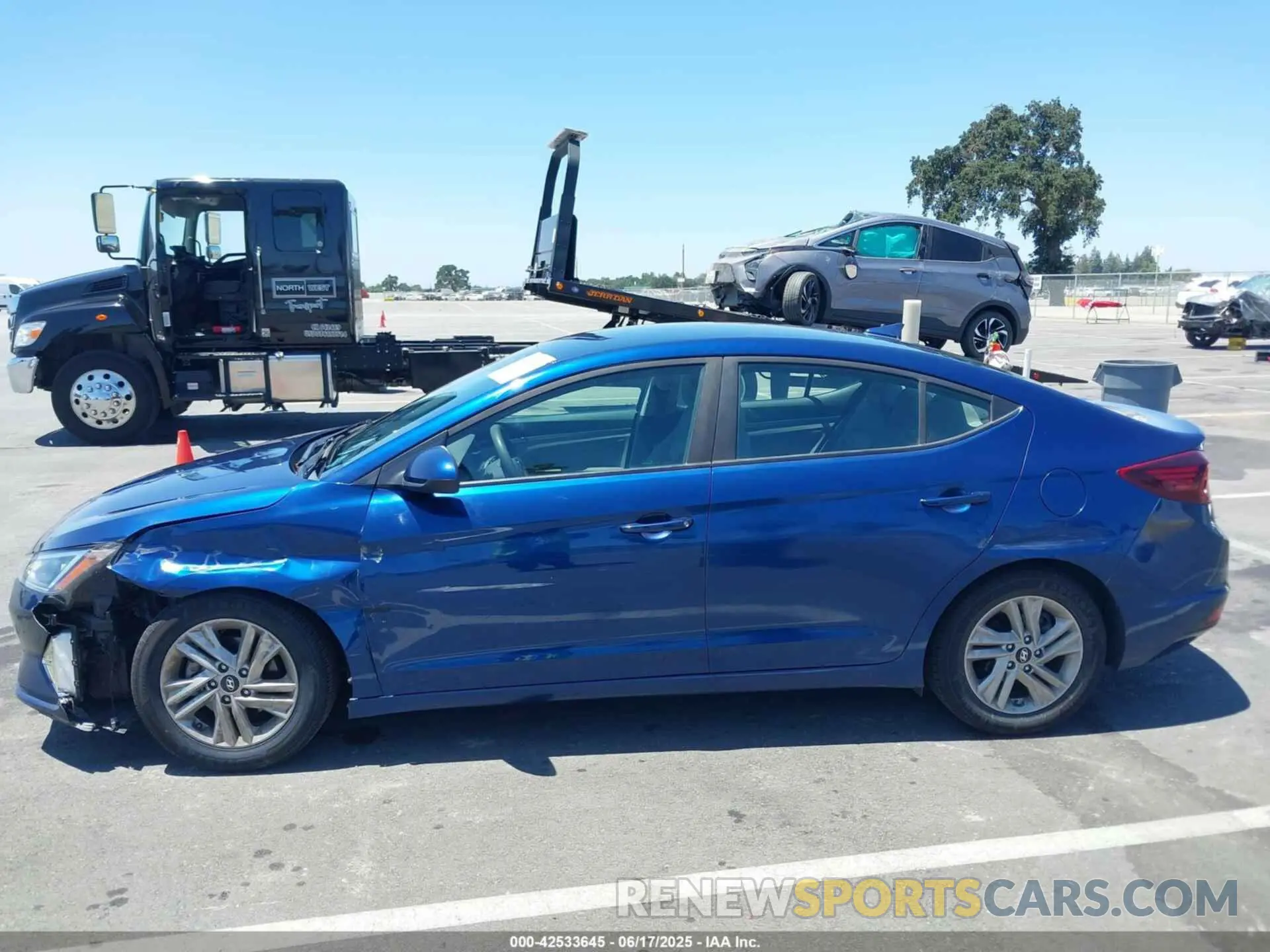 14 fotografías del automóvil dañado 5NPD84LF1KH433978 HYUNDAI ELANTRA 2019