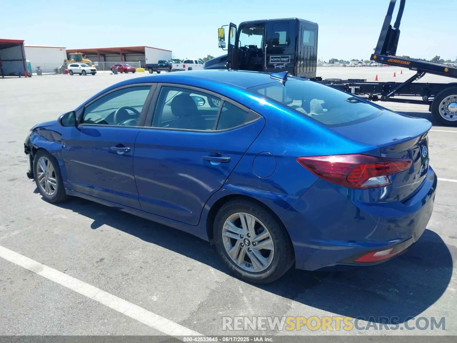 3 fotografías del automóvil dañado 5NPD84LF1KH433978 HYUNDAI ELANTRA 2019