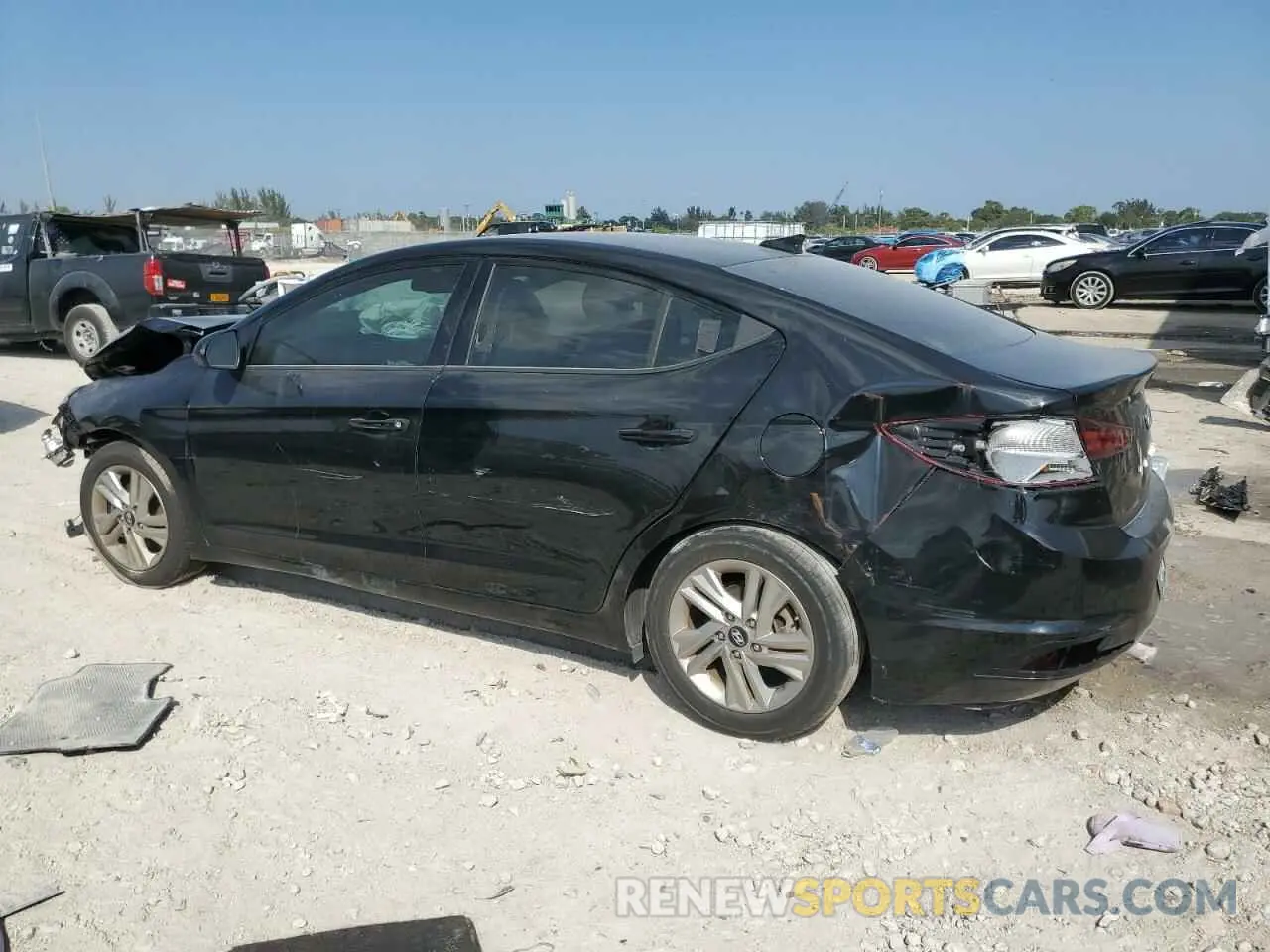 2 fotografías del automóvil dañado 5NPD84LF1KH436086 HYUNDAI ELANTRA 2019