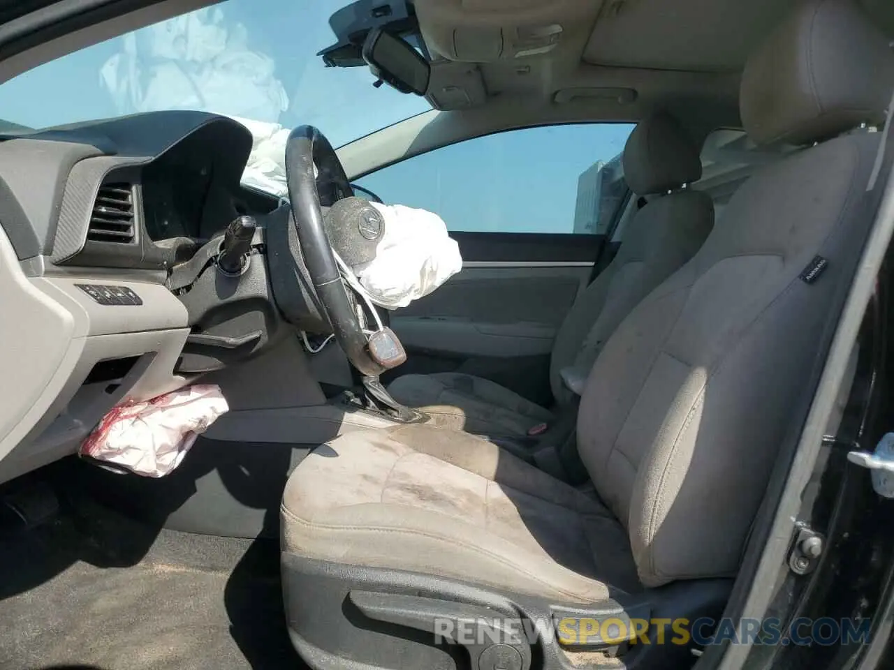 7 fotografías del automóvil dañado 5NPD84LF1KH436086 HYUNDAI ELANTRA 2019