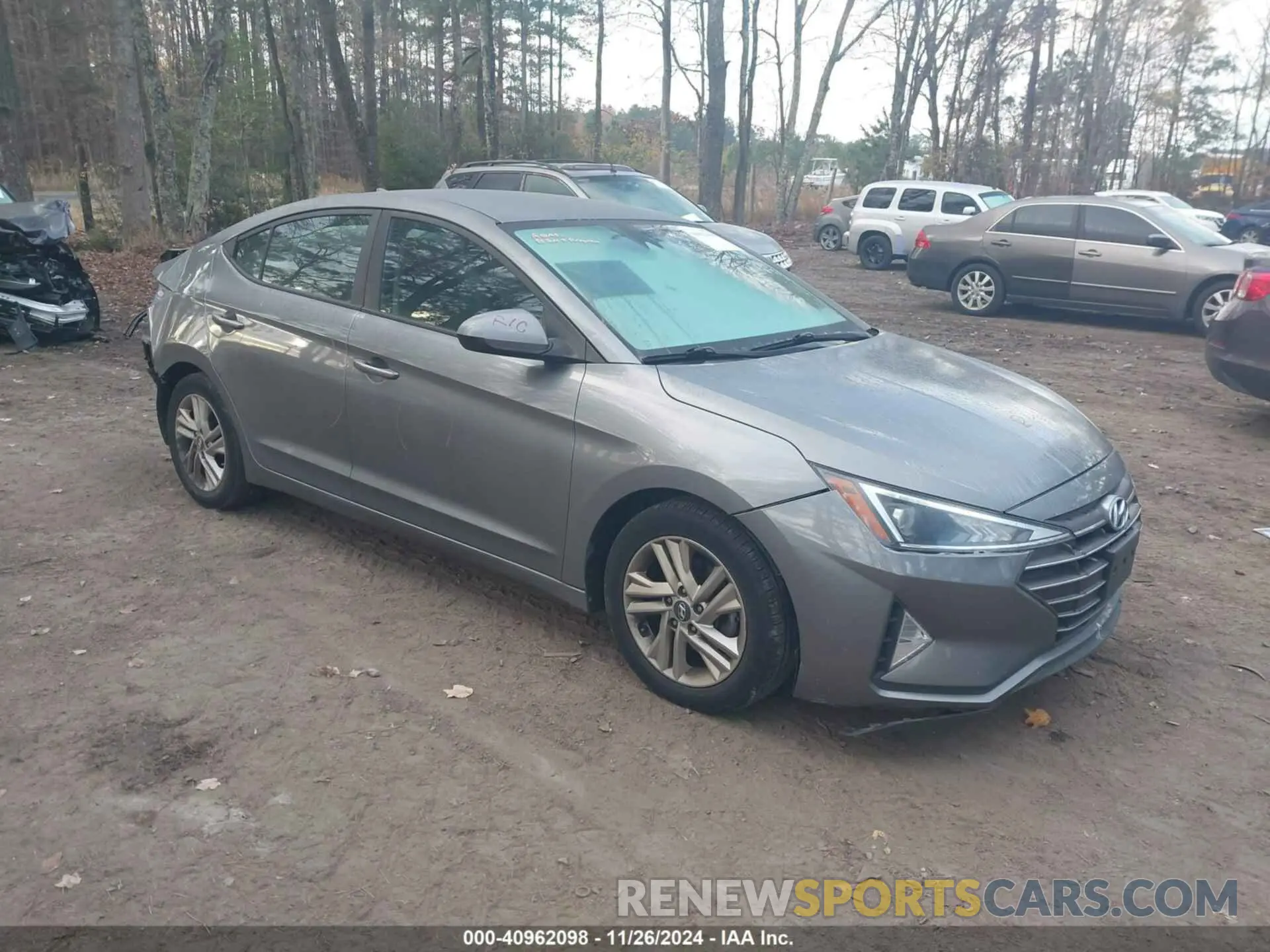 1 fotografías del automóvil dañado 5NPD84LF1KH443667 HYUNDAI ELANTRA 2019