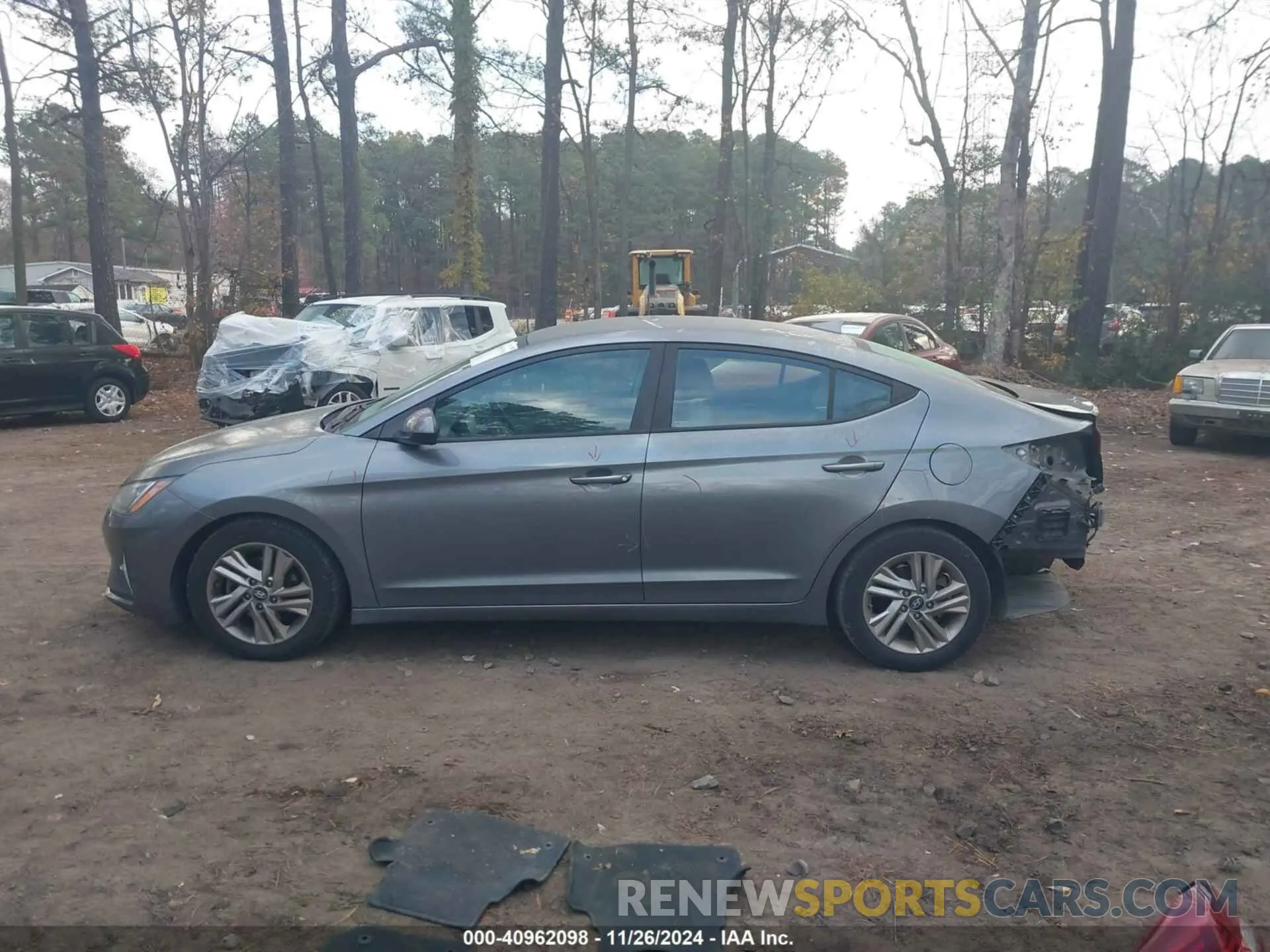 15 fotografías del automóvil dañado 5NPD84LF1KH443667 HYUNDAI ELANTRA 2019