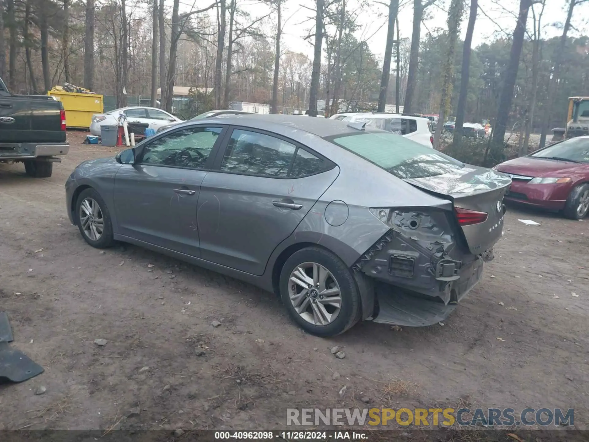 3 fotografías del automóvil dañado 5NPD84LF1KH443667 HYUNDAI ELANTRA 2019