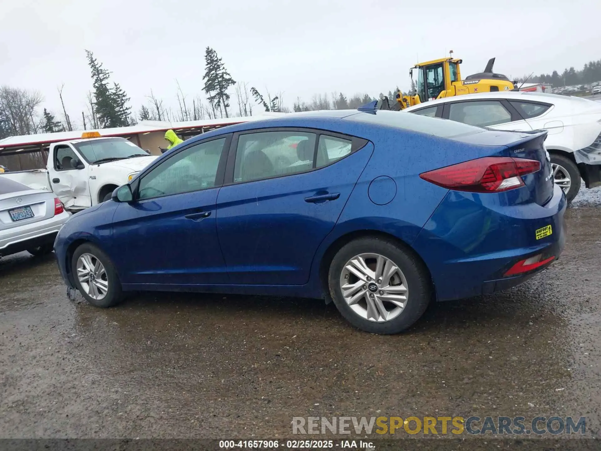 14 fotografías del automóvil dañado 5NPD84LF1KH485515 HYUNDAI ELANTRA 2019