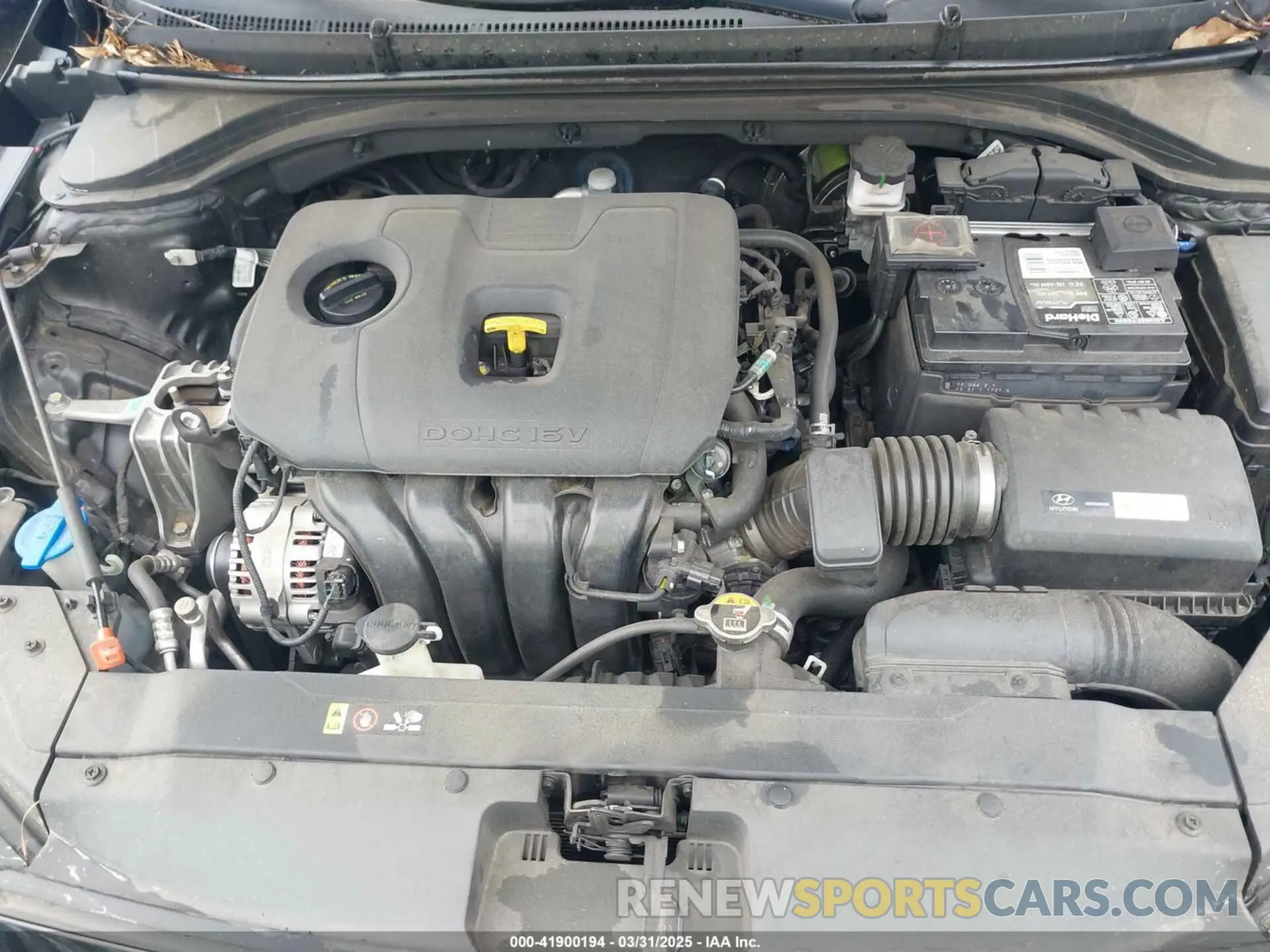 10 fotografías del automóvil dañado 5NPD84LF1KH494330 HYUNDAI ELANTRA 2019