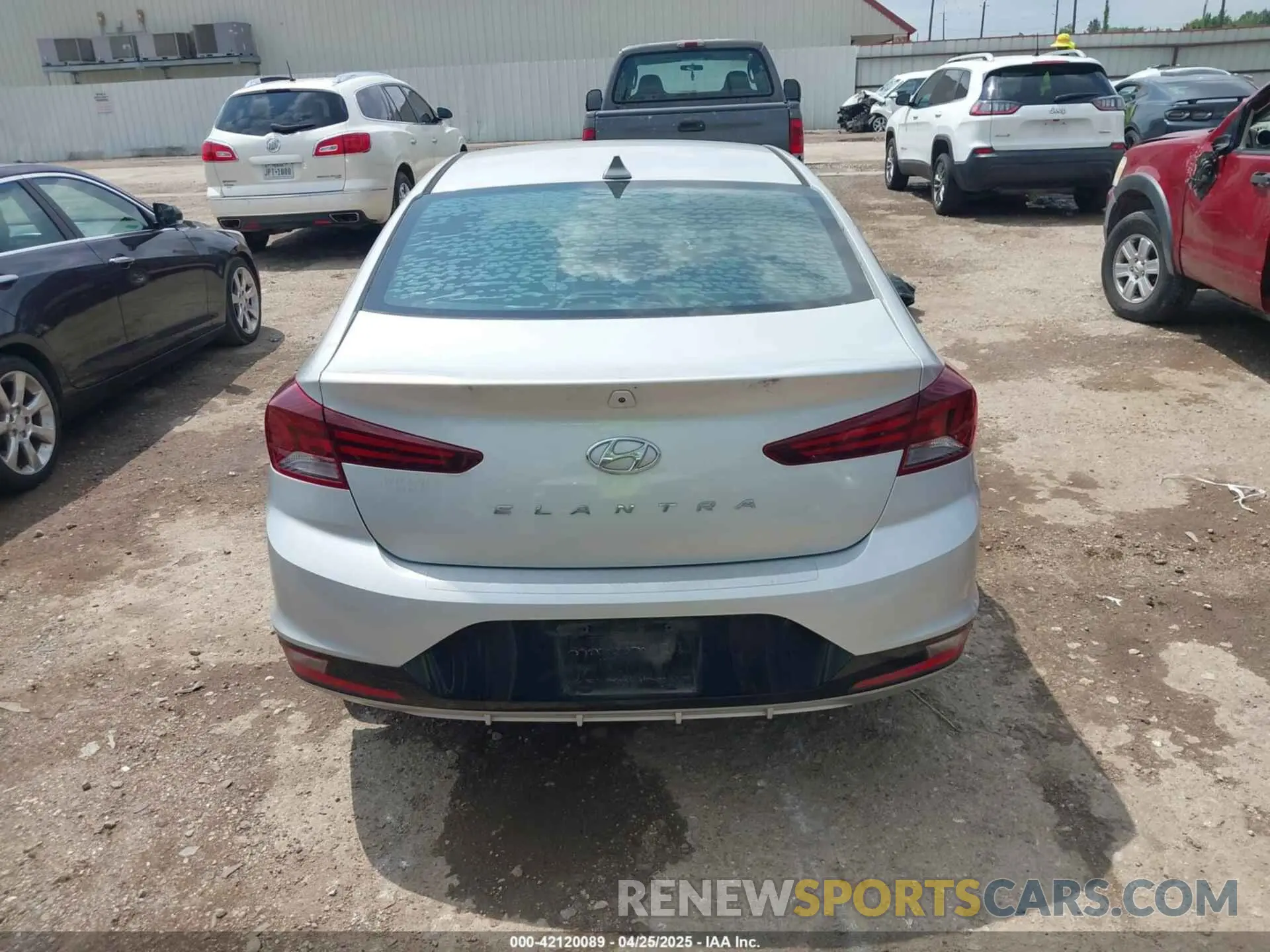 15 fotografías del automóvil dañado 5NPD84LF2KH425047 HYUNDAI ELANTRA 2019