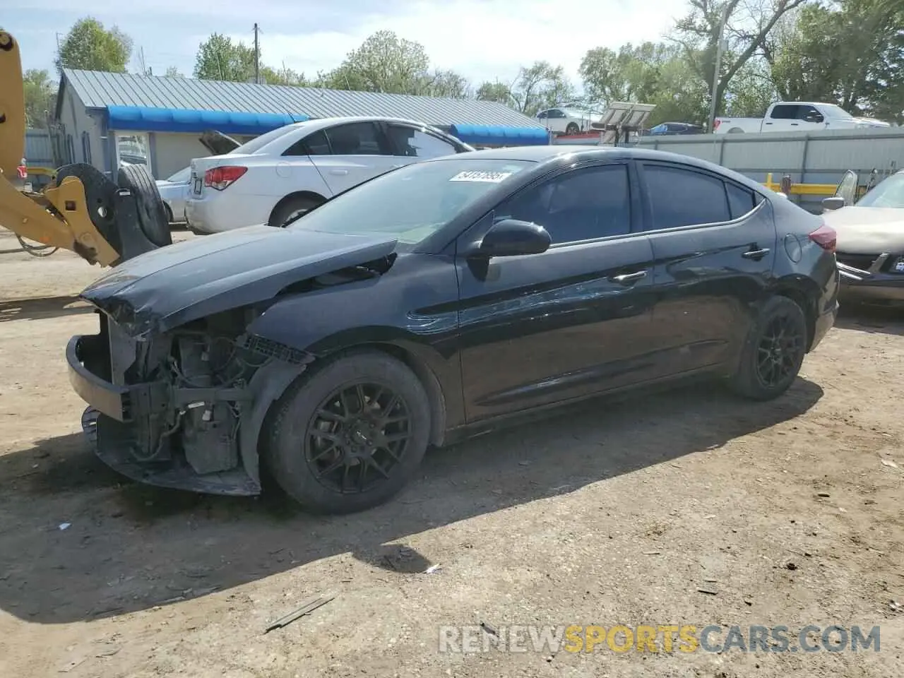 1 fotografías del automóvil dañado 5NPD84LF2KH432581 HYUNDAI ELANTRA 2019