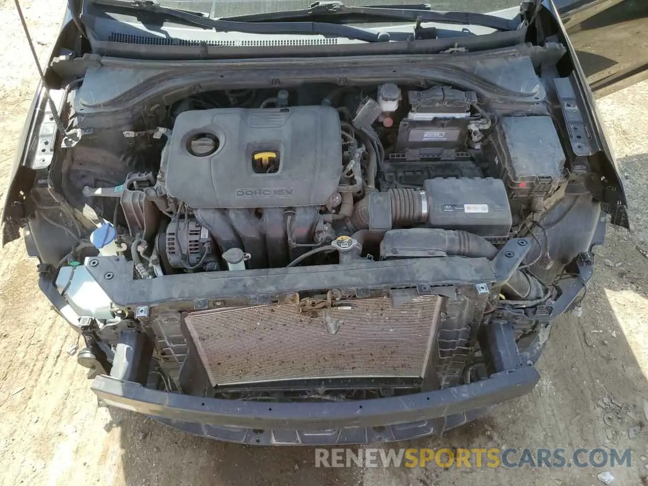 11 fotografías del automóvil dañado 5NPD84LF2KH432581 HYUNDAI ELANTRA 2019