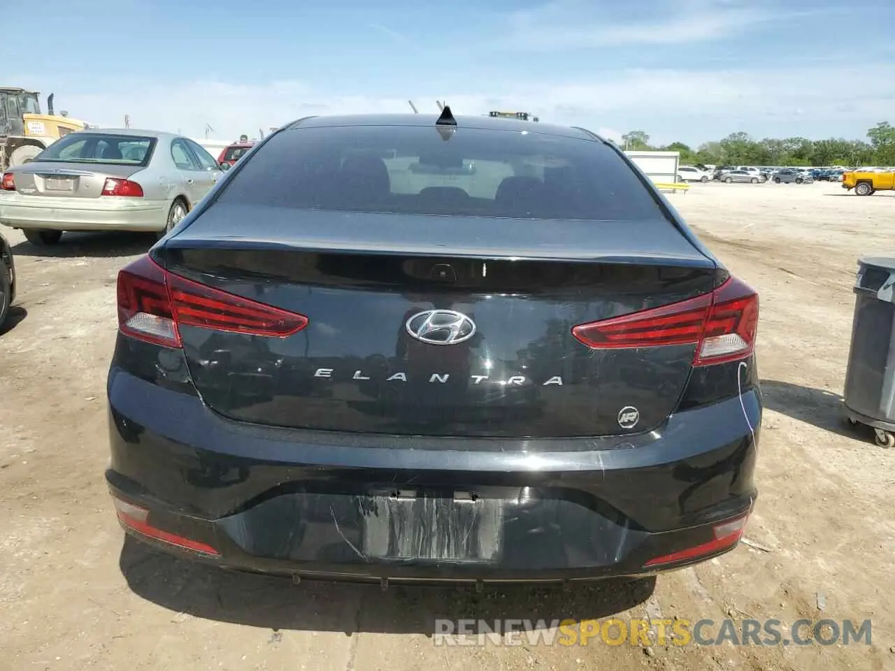 6 fotografías del automóvil dañado 5NPD84LF2KH432581 HYUNDAI ELANTRA 2019