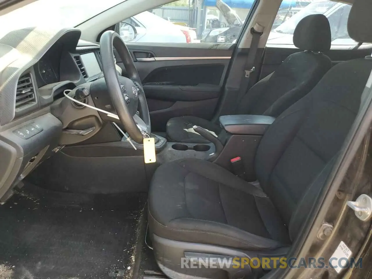 7 fotografías del automóvil dañado 5NPD84LF2KH432581 HYUNDAI ELANTRA 2019
