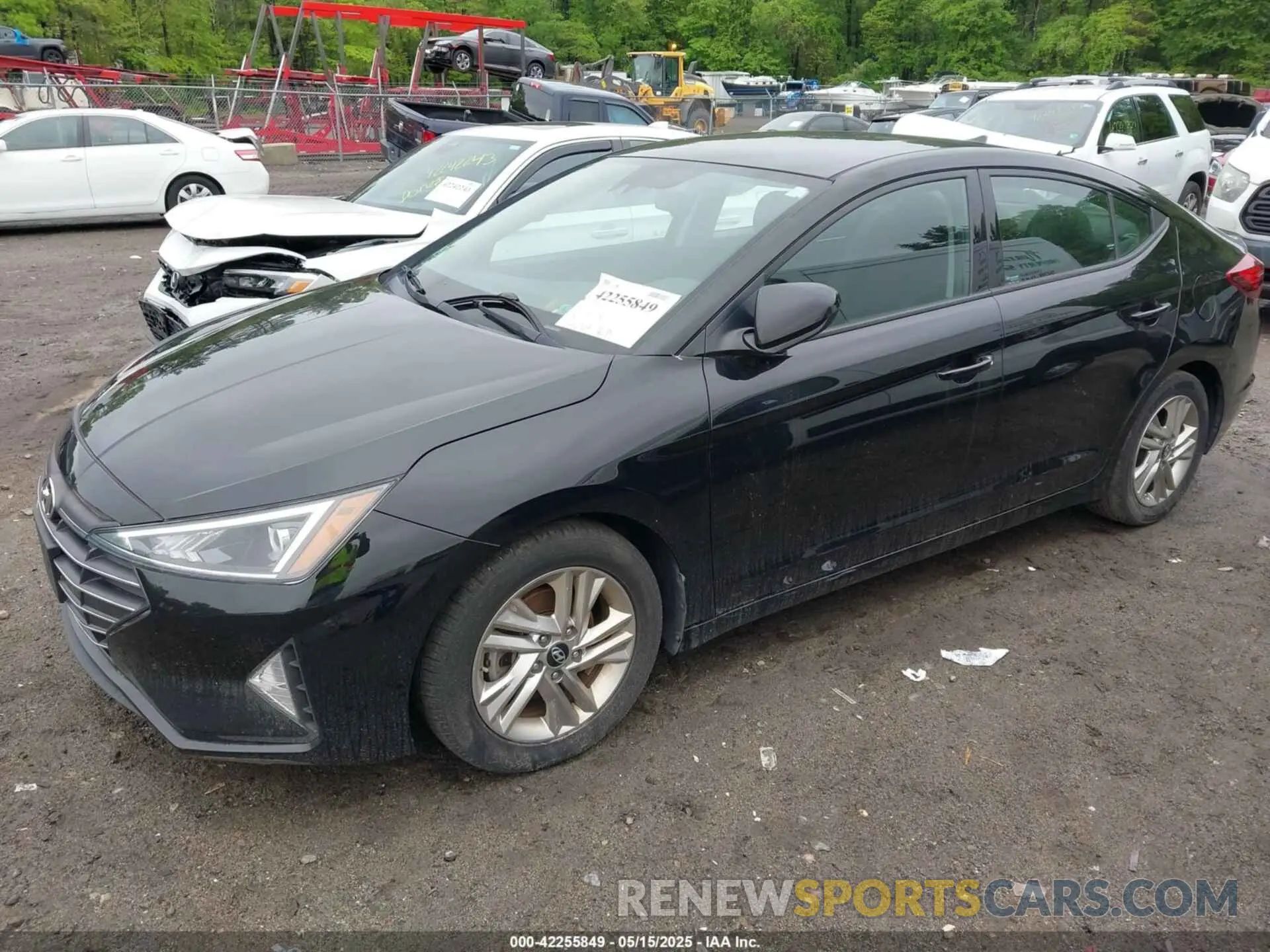 2 fotografías del automóvil dañado 5NPD84LF2KH443953 HYUNDAI ELANTRA 2019