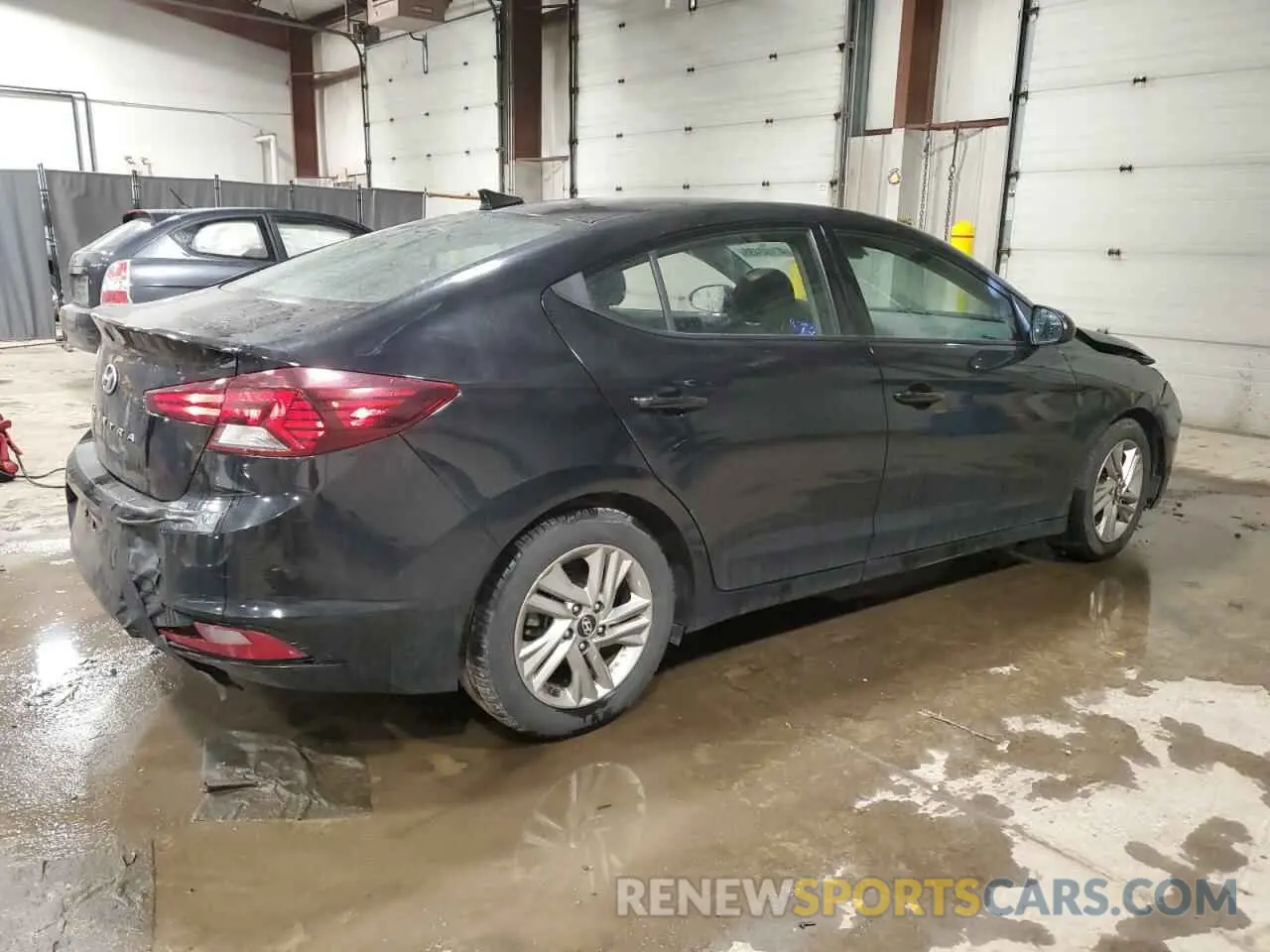 3 fotografías del automóvil dañado 5NPD84LF2KH444844 HYUNDAI ELANTRA 2019
