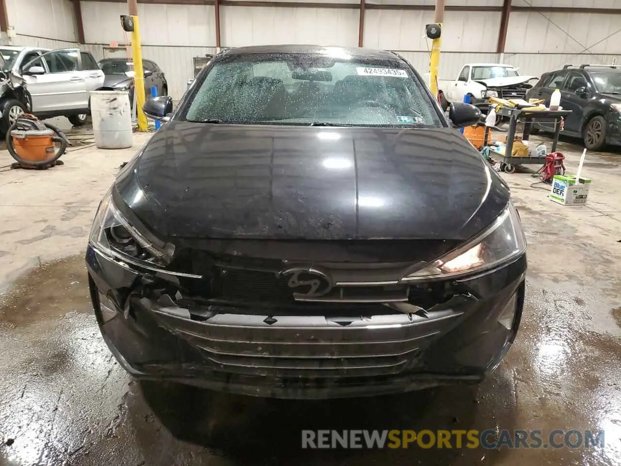 5 fotografías del automóvil dañado 5NPD84LF2KH444844 HYUNDAI ELANTRA 2019