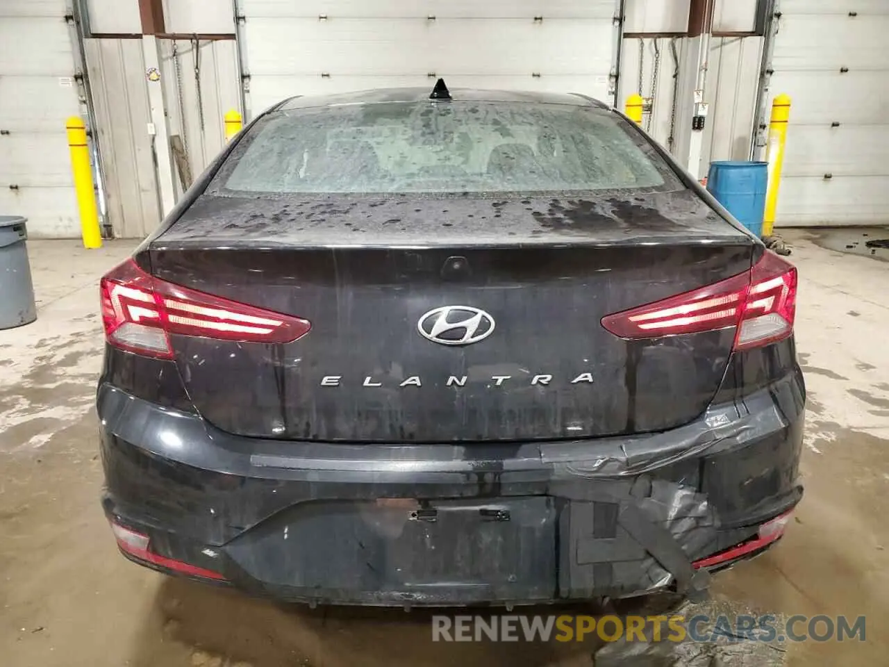 6 fotografías del automóvil dañado 5NPD84LF2KH444844 HYUNDAI ELANTRA 2019
