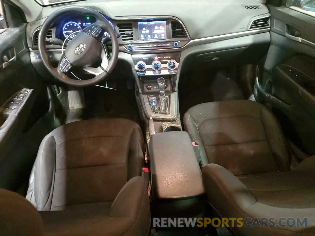 8 fotografías del automóvil dañado 5NPD84LF2KH444844 HYUNDAI ELANTRA 2019