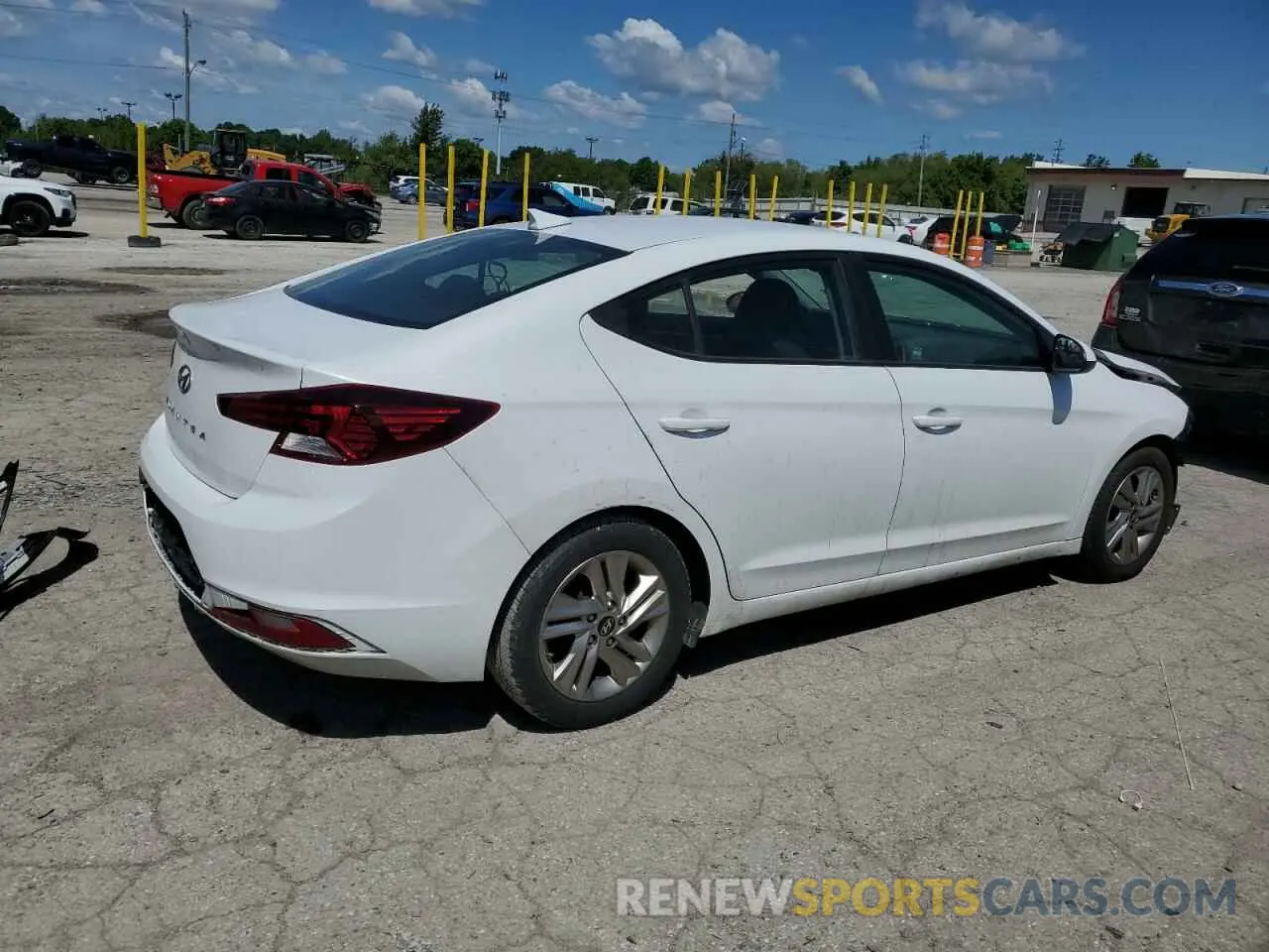 3 fotografías del automóvil dañado 5NPD84LF2KH457092 HYUNDAI ELANTRA 2019