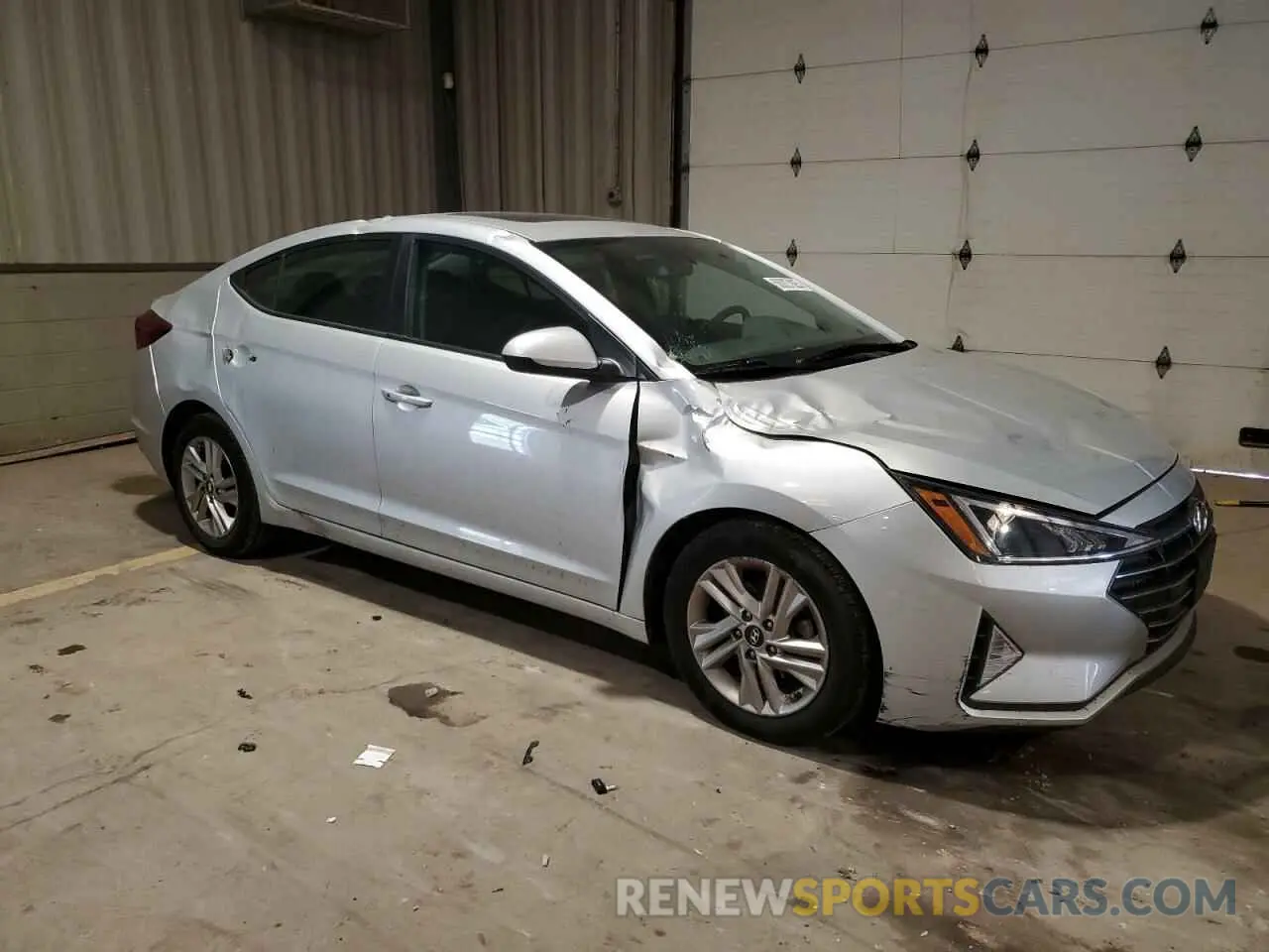 4 fotografías del automóvil dañado 5NPD84LF2KH493753 HYUNDAI ELANTRA 2019