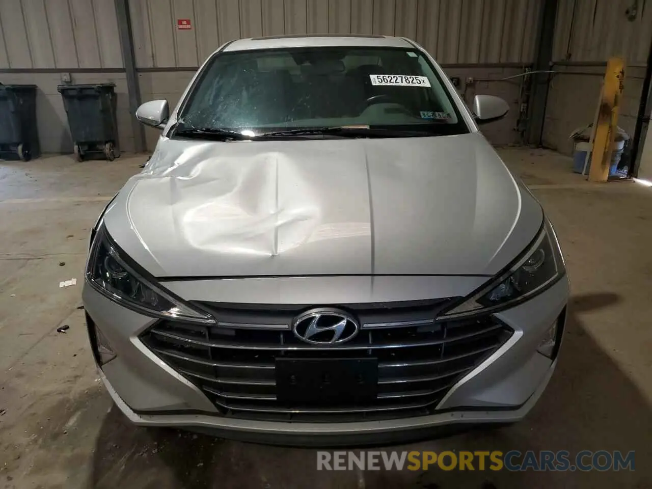 5 fotografías del automóvil dañado 5NPD84LF2KH493753 HYUNDAI ELANTRA 2019