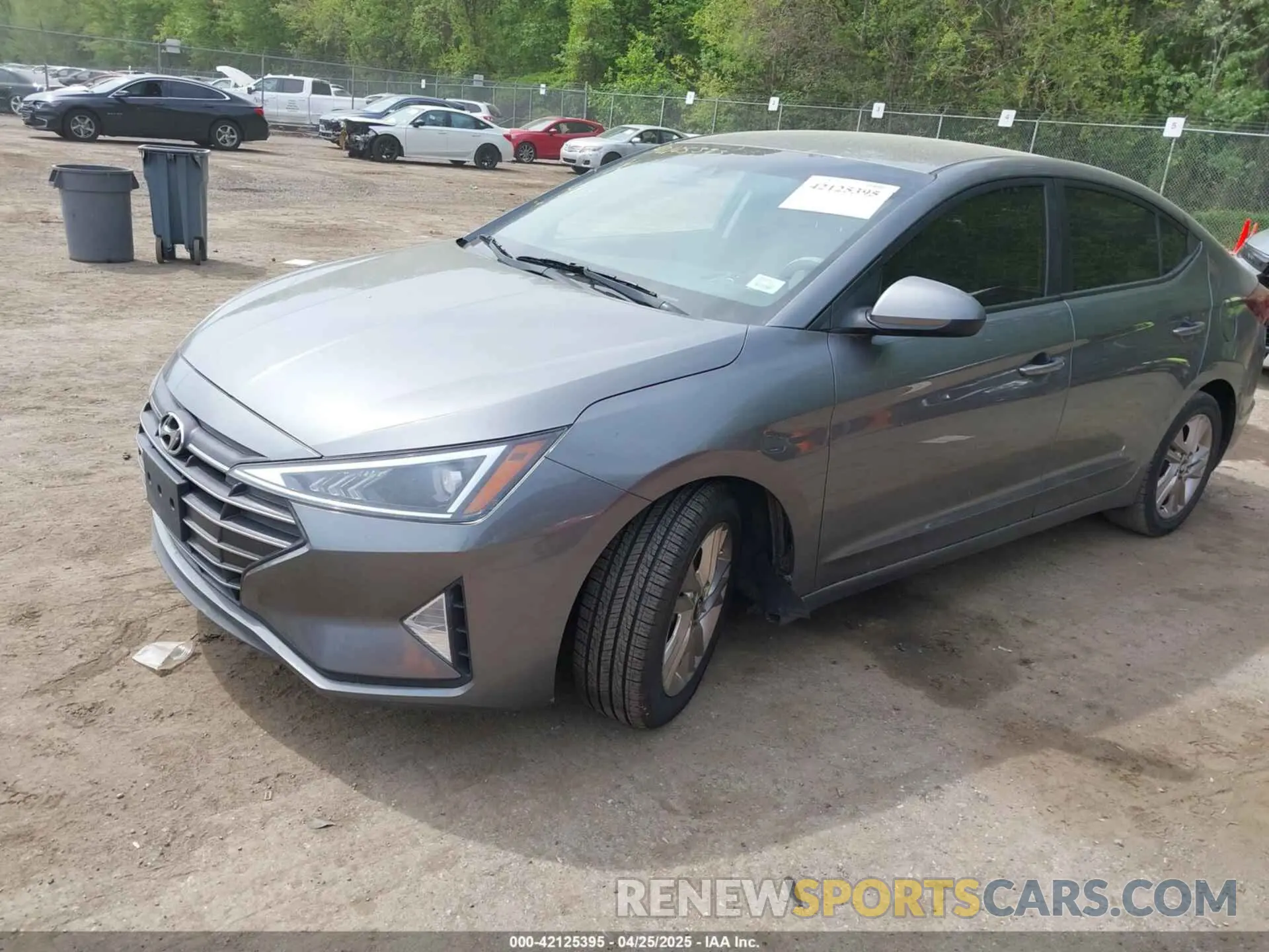 2 fotografías del automóvil dañado 5NPD84LF3KH433674 HYUNDAI ELANTRA 2019