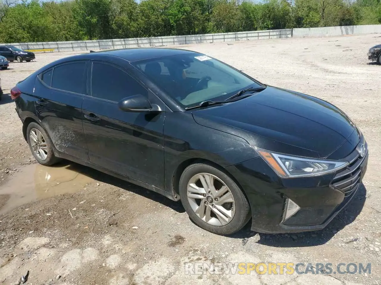 4 fotografías del automóvil dañado 5NPD84LF3KH461779 HYUNDAI ELANTRA 2019
