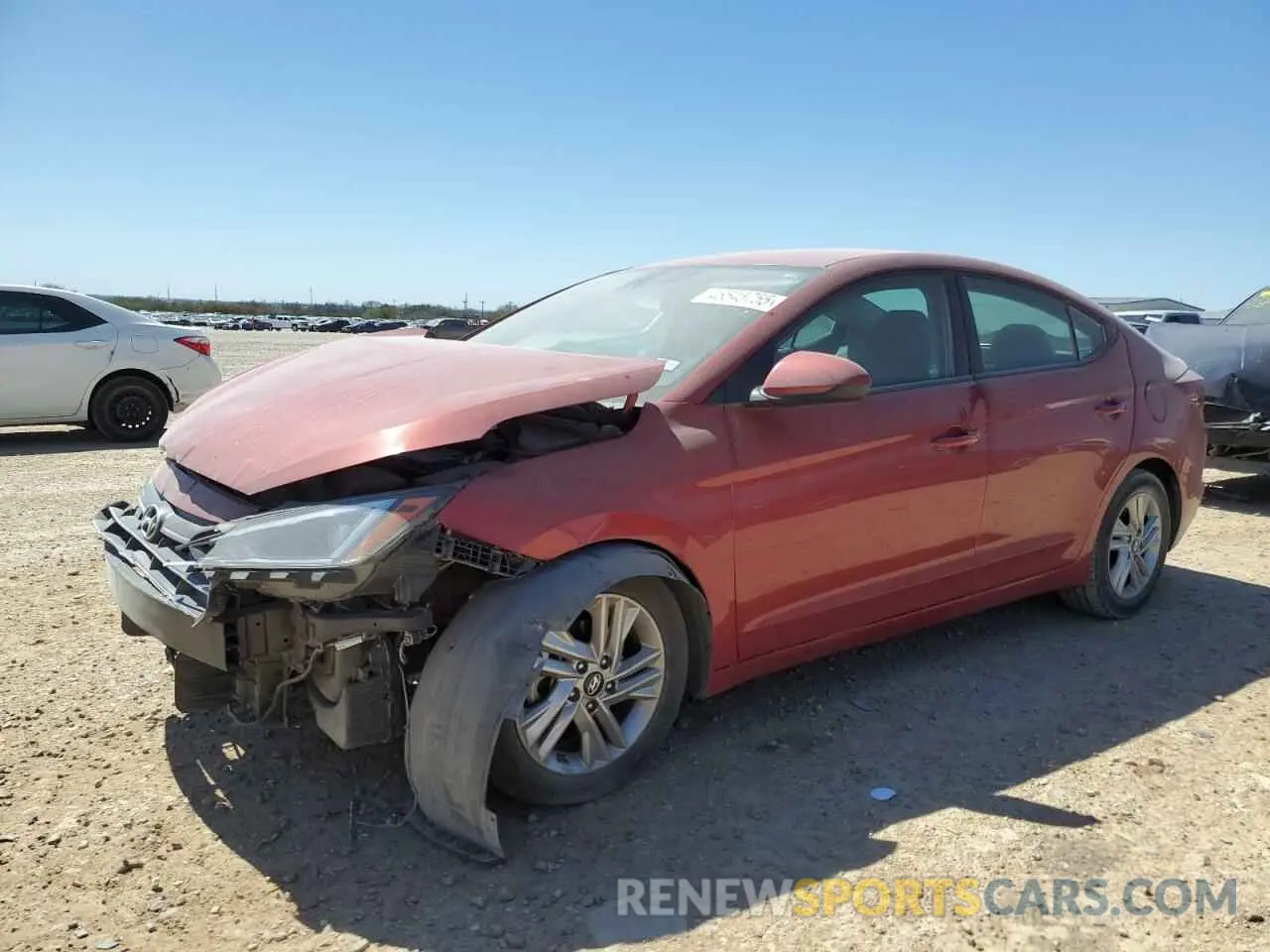 1 fotografías del automóvil dañado 5NPD84LF3KH472779 HYUNDAI ELANTRA 2019