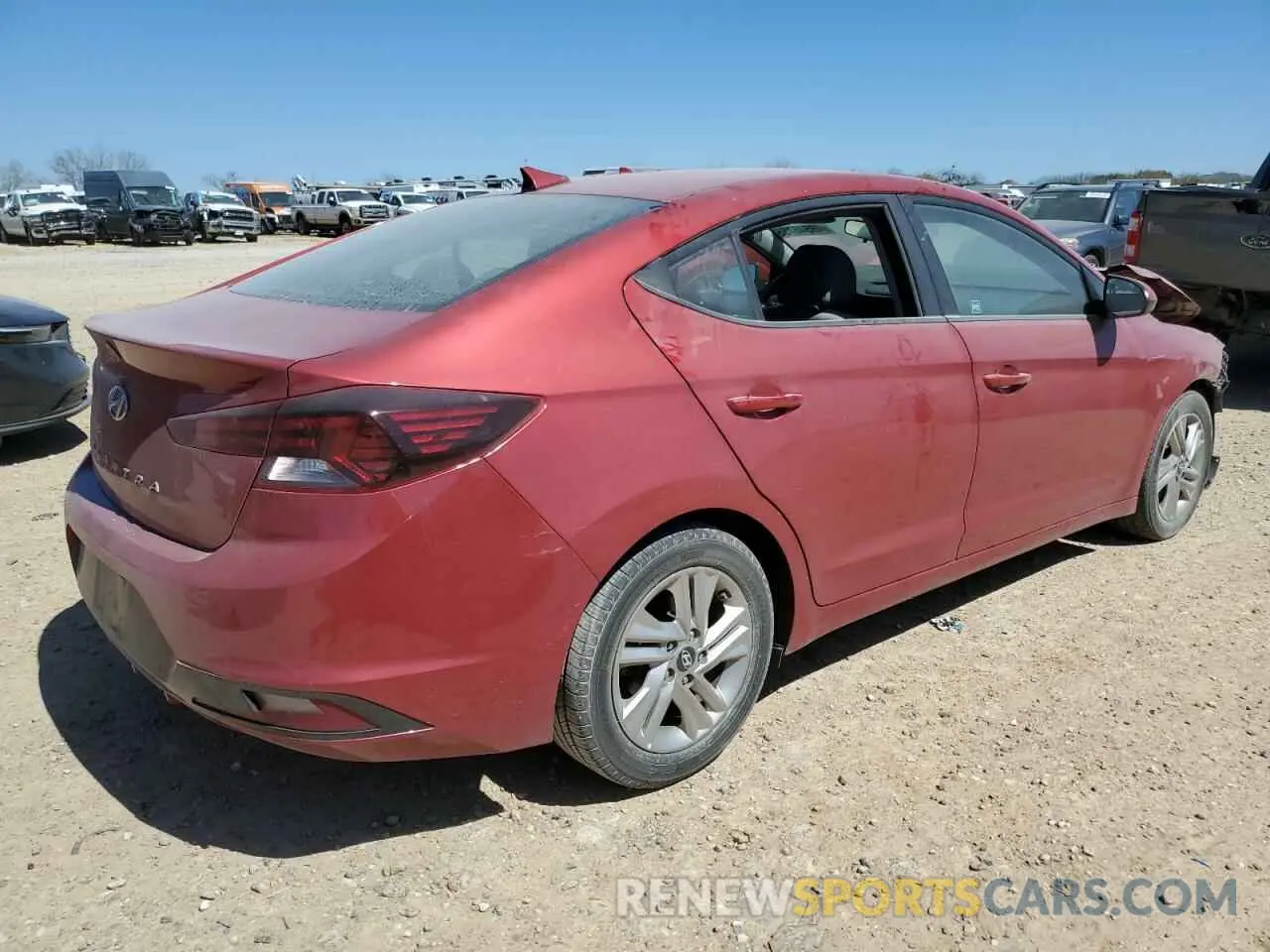3 fotografías del automóvil dañado 5NPD84LF3KH472779 HYUNDAI ELANTRA 2019