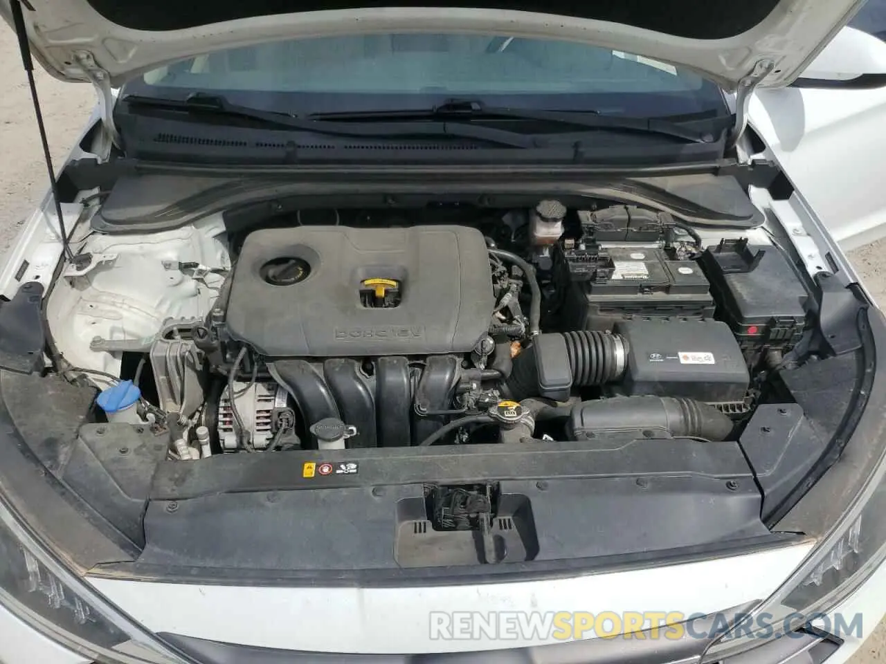 11 fotografías del automóvil dañado 5NPD84LF4KH413451 HYUNDAI ELANTRA 2019