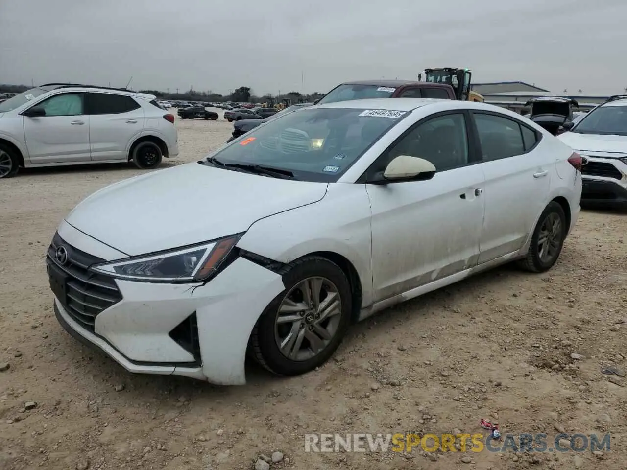 1 fotografías del automóvil dañado 5NPD84LF4KH429522 HYUNDAI ELANTRA 2019