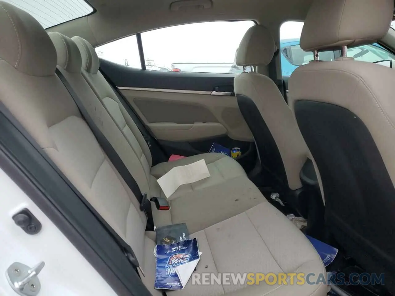 10 fotografías del automóvil dañado 5NPD84LF4KH429522 HYUNDAI ELANTRA 2019
